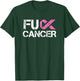Fuck Cancer, Breast Cancer Support Shirt T-Shirt - T-Shirt | Forest