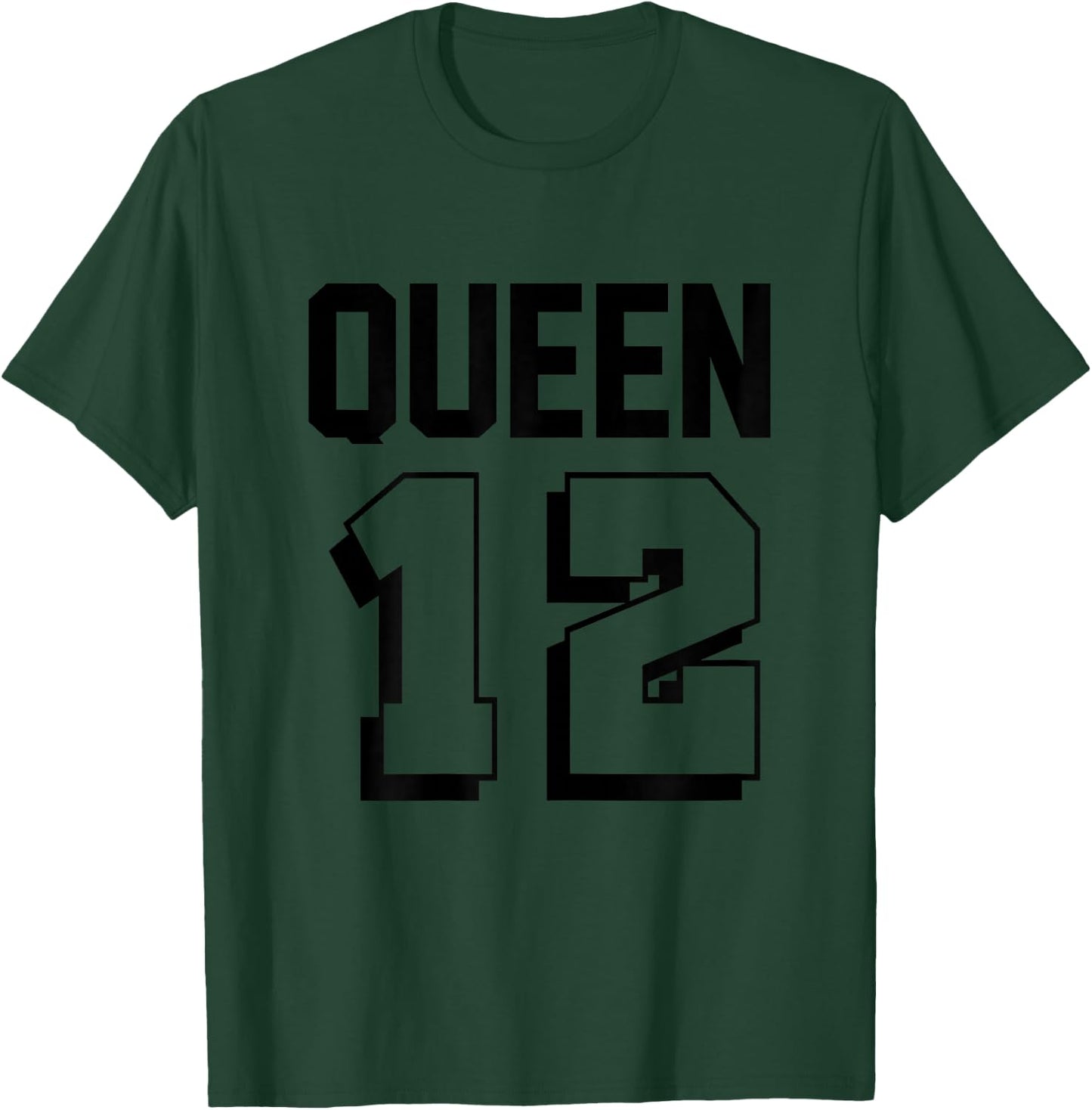 12. Geburtstag Süßes Krone Queen für Mädchen 12 Jahre T-Shirt - T-Shirt | Forest