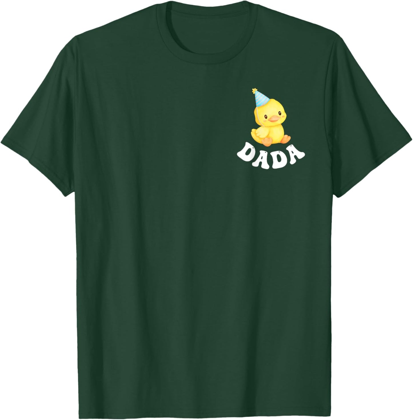 Dada Duck 1st Birthday Rubber Duck Family Matching Party T-Shirt - T-Shirt | Forest