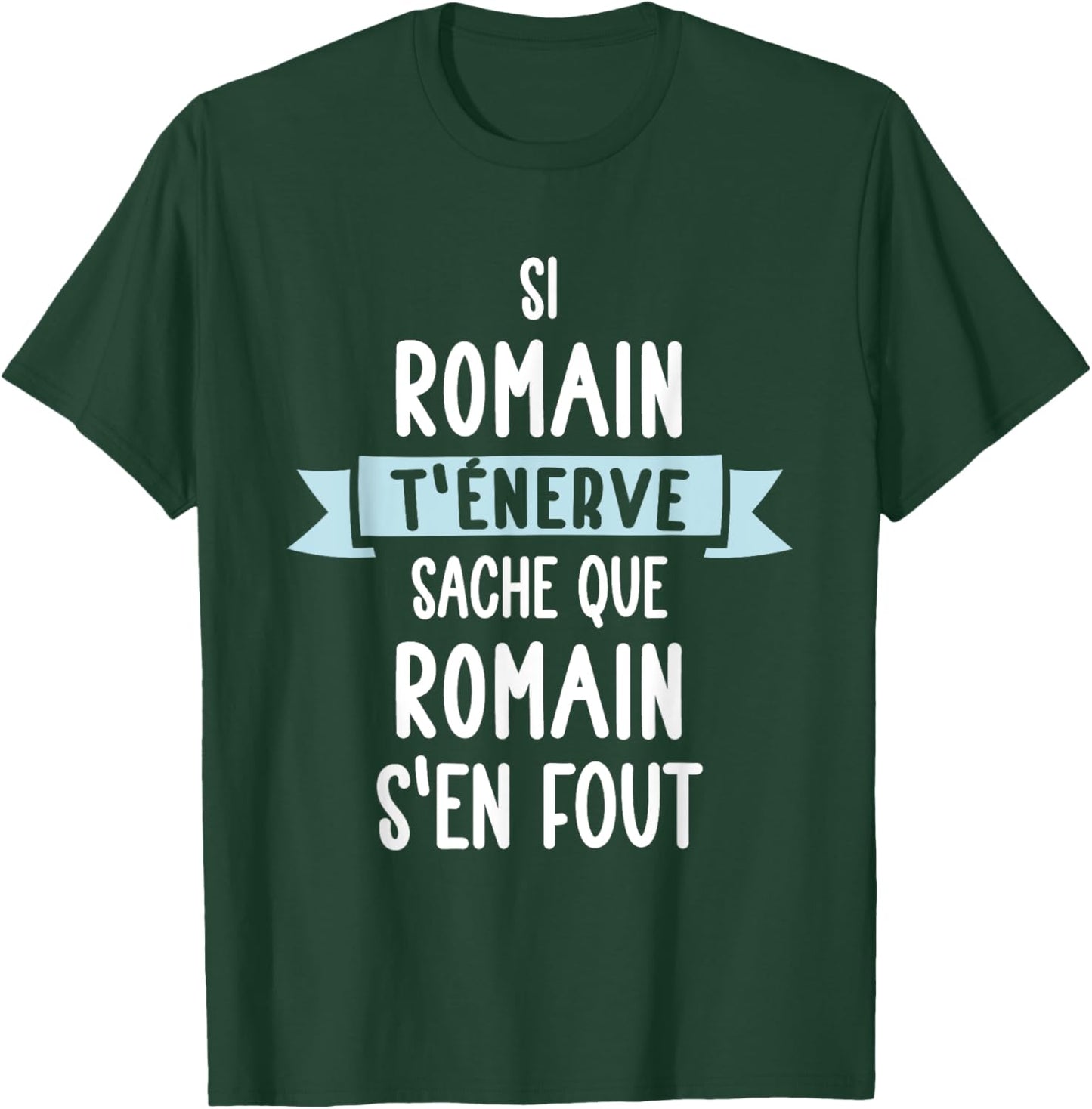 Gift Man Humour Name Personalized Roman , Black, S T-Shirt - T-Shirt | Forest