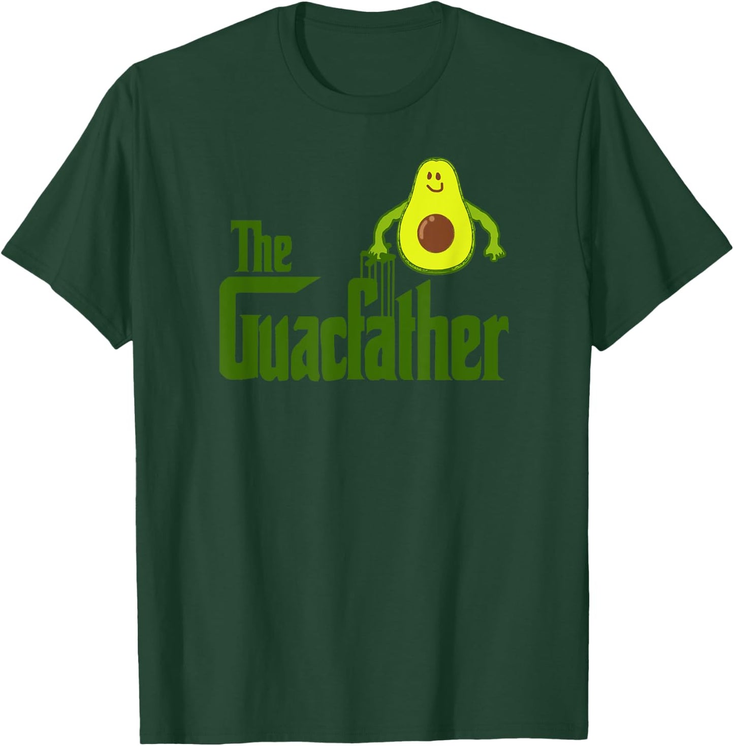 The Guac Father Funny Guacamole Avocado T-Shirt - T-Shirt | Forest