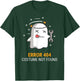Error 404 Costume Not Found Easy Halloween Ghost T-Shirt - T-Shirt | Forest