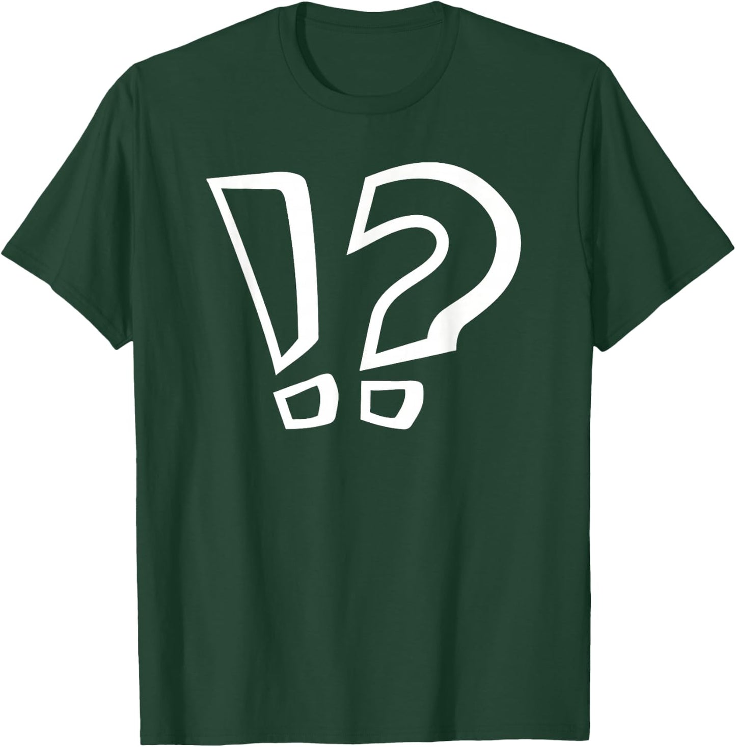 Question mark exclamation point T-Shirt - T-Shirt | Forest