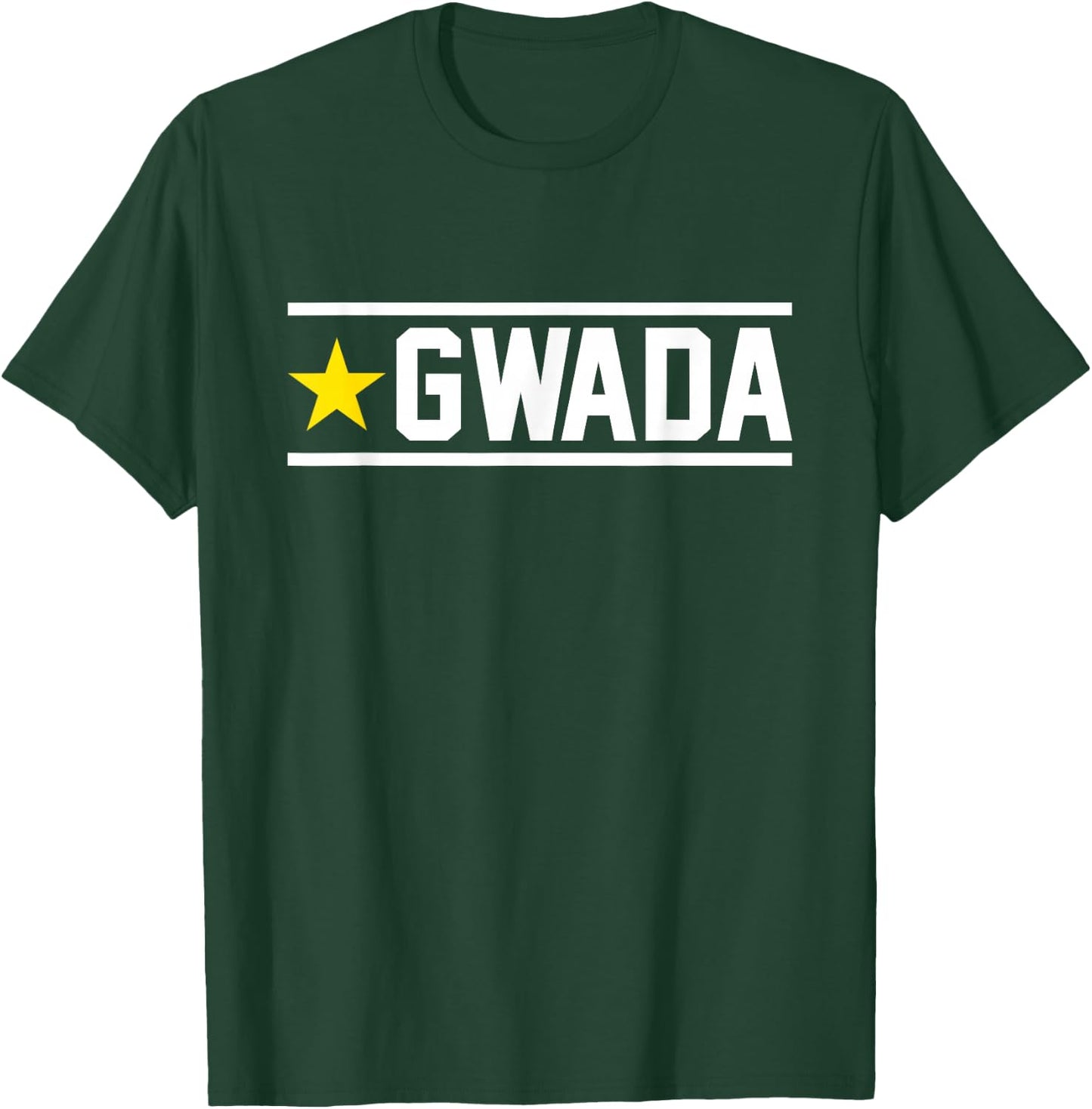 Guadeloupe Flag of Guadeloupe Guadeloupe 971 Gwada T-Shirt - T-Shirt | Forest