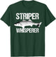Striper Whisperer Cool Bass Fly Fishing Fish Fisherman Gift T-Shirt - T-Shirt | Forest