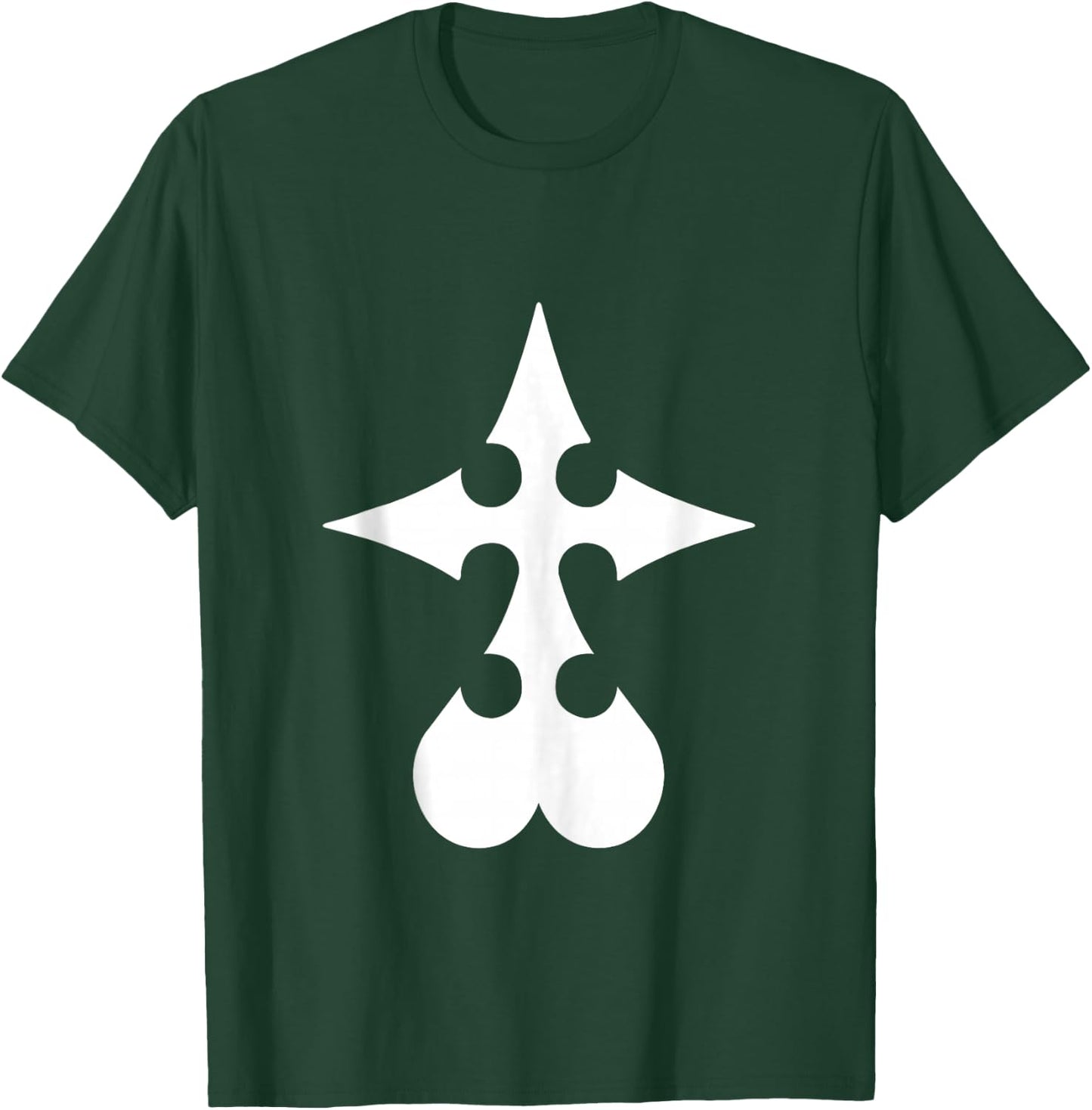 Disney Kingdom Hearts Nobody Symbol T-Shirt - T-Shirt | Forest