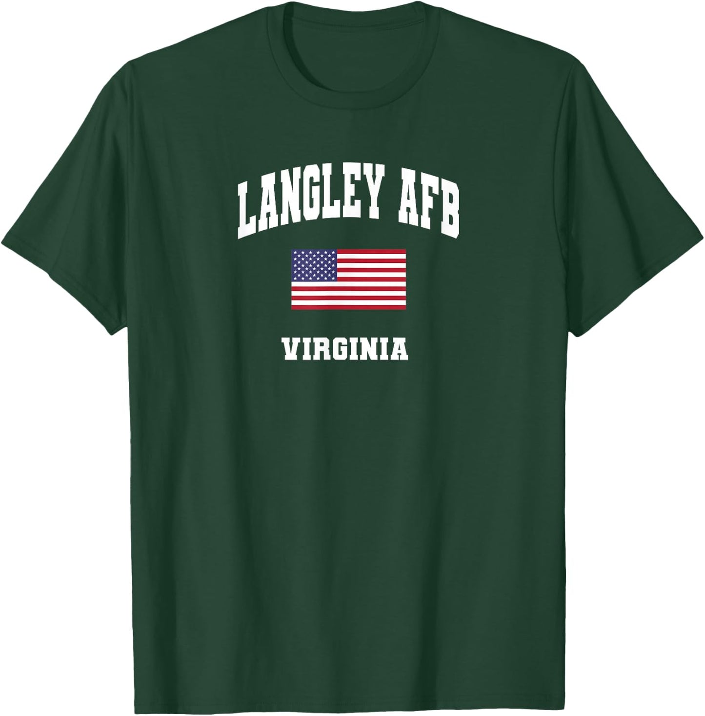 Langley AFB T-Shirt - T-Shirt | Forest