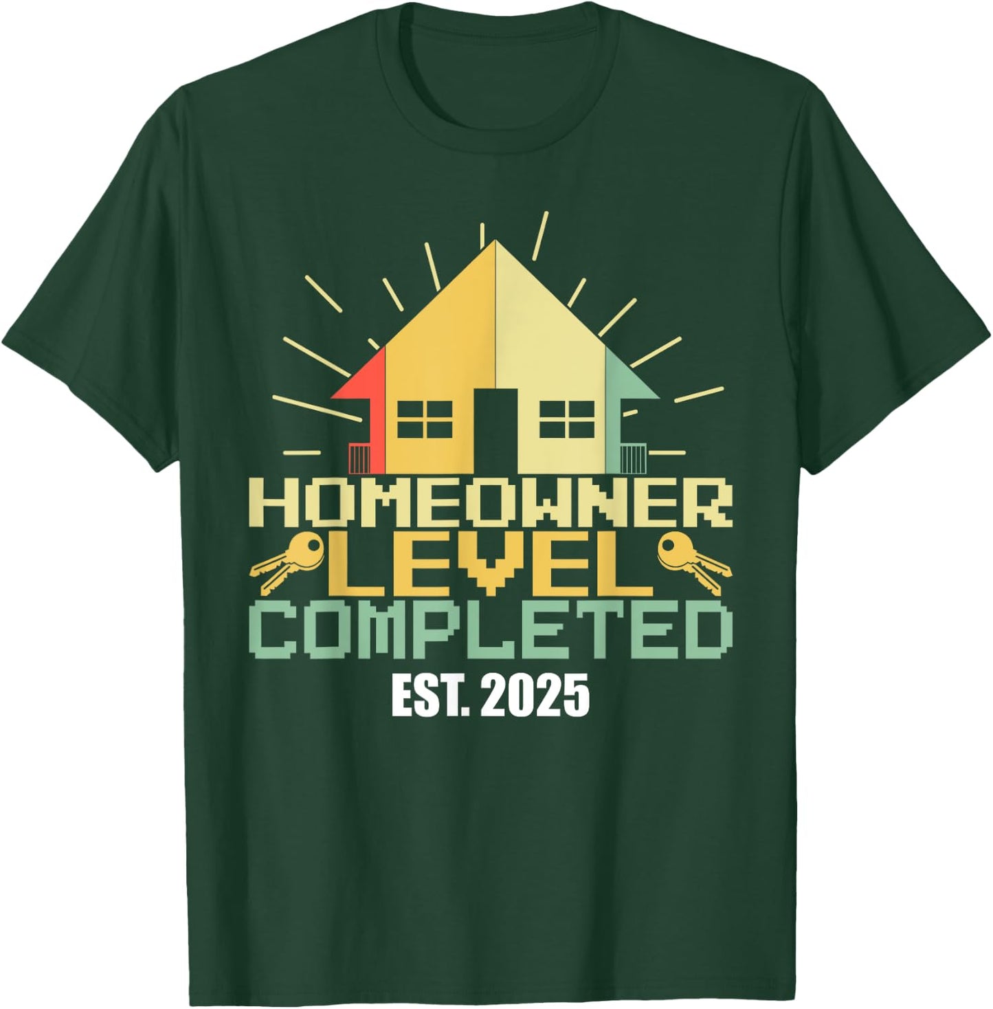 New Homeowner 2025 We Said Yes To The Address New Home Owner T-Shirt - T-Shirt | Forest
