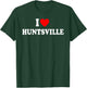 I Love Huntsville City Alabama Classic T-Shirt - T-Shirt | Forest