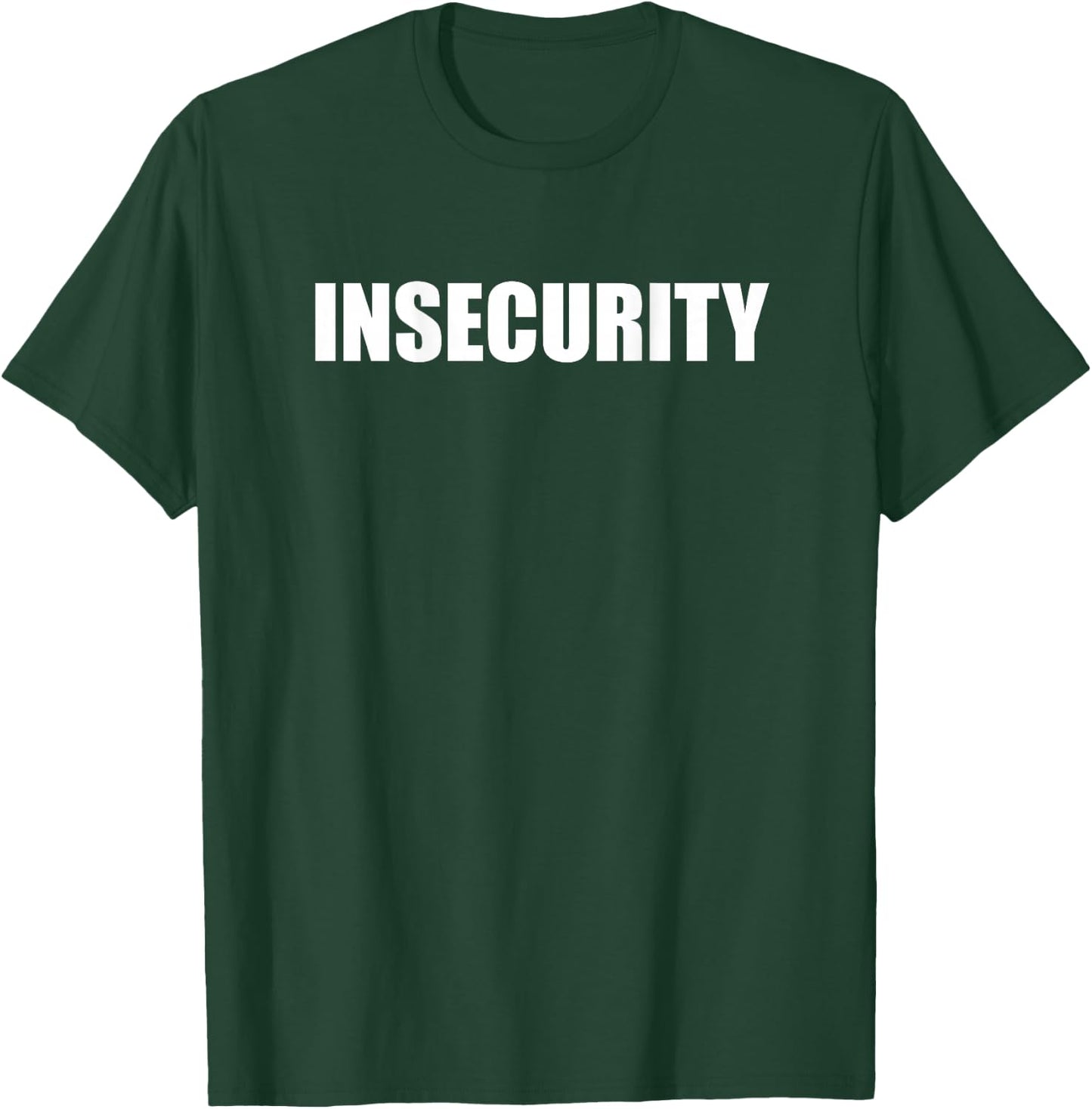 Insecurity , Black, S T-Shirt - T-Shirt | Forest