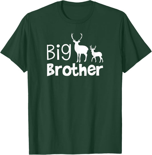 Big Brother Shirt - Deer Hunting for Big Brother T-Shirt - T-Shirt | Forest