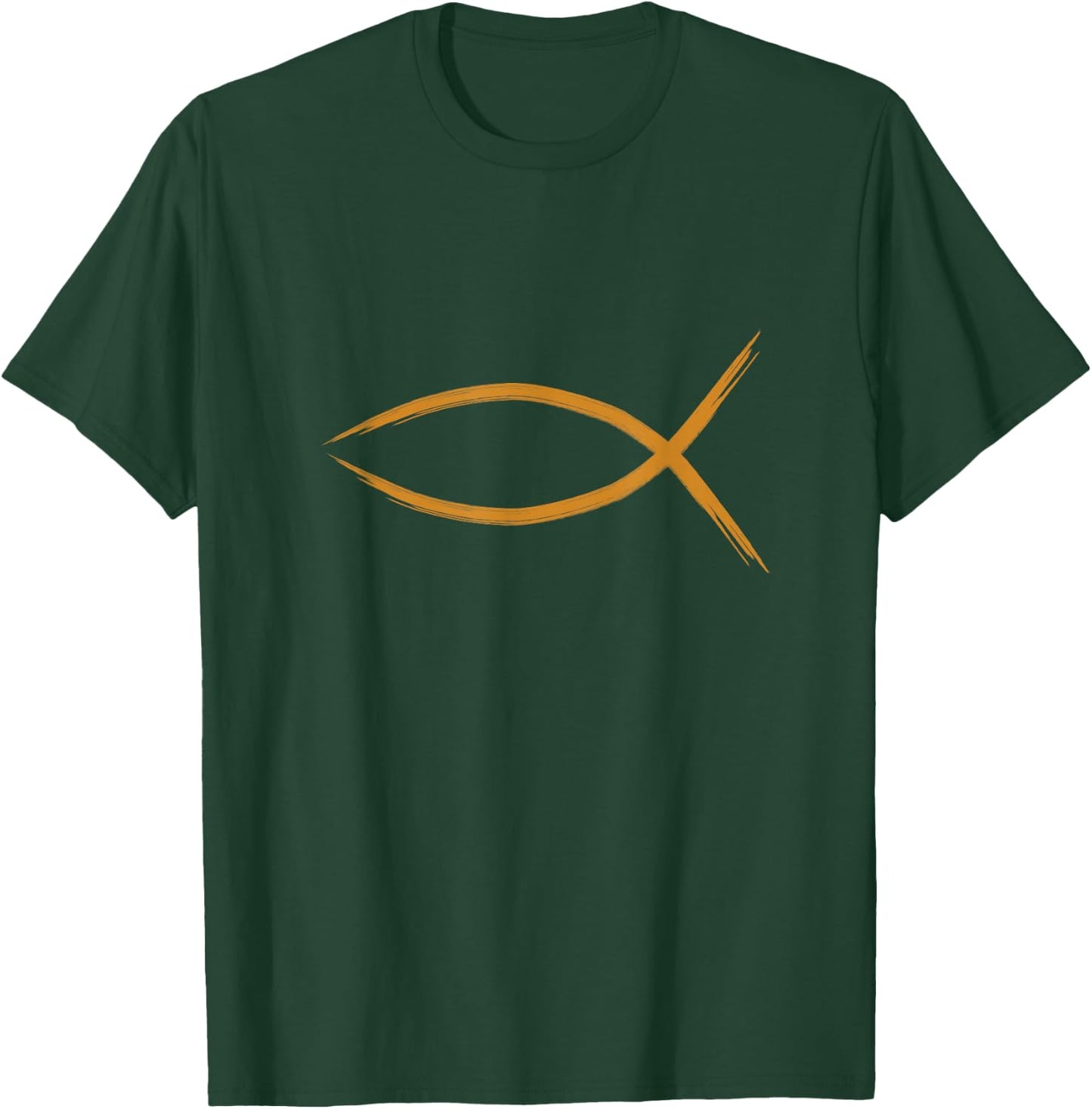 Ichthys Fisch Christentum T-Shirt - T-Shirt | Forest
