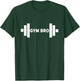 GYM BRO Gym Rat Workout Gains Heavy Lifting Muscle Build T-Shirt - T-Shirt | Forest