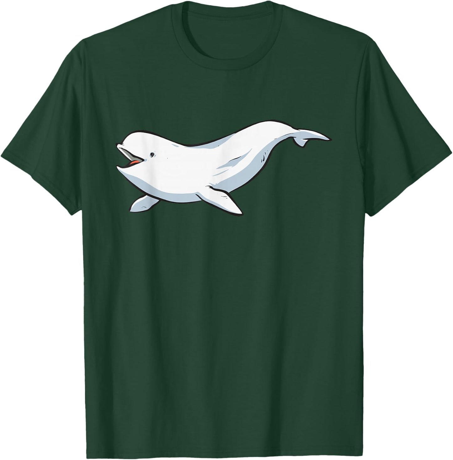 Beluga Whale T-Shirt - T-Shirt | Forest