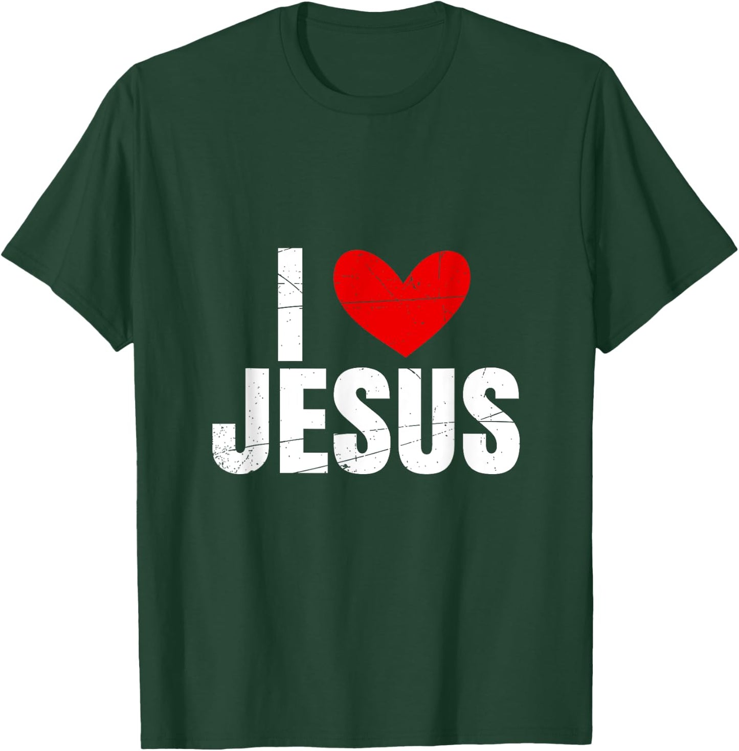 I Heart Jesus T-Shirt - T-Shirt | Forest