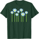 Blue flowers T-Shirt - T-Shirt | Forest