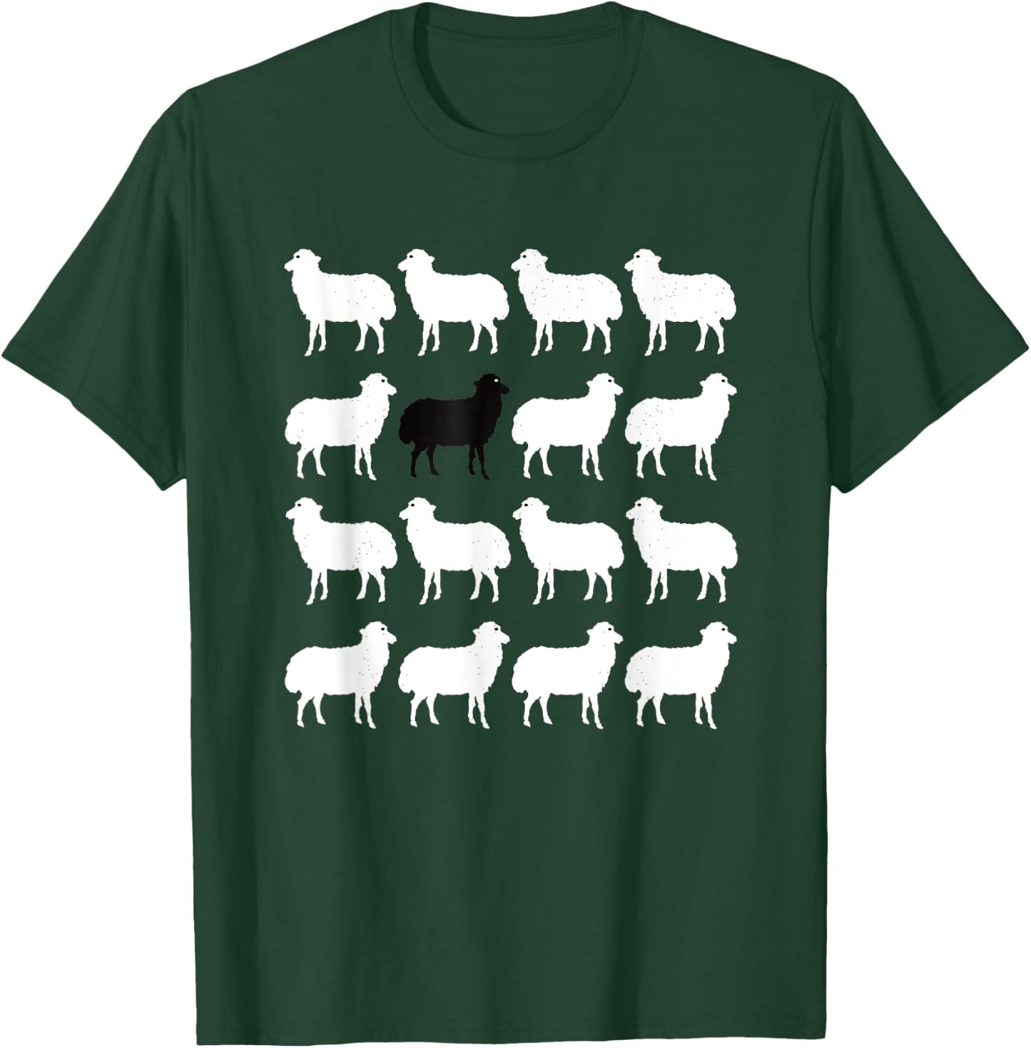 Diana Holiday Black Sheep Memorabilia Gift T-Shirt - T-Shirt | Forest