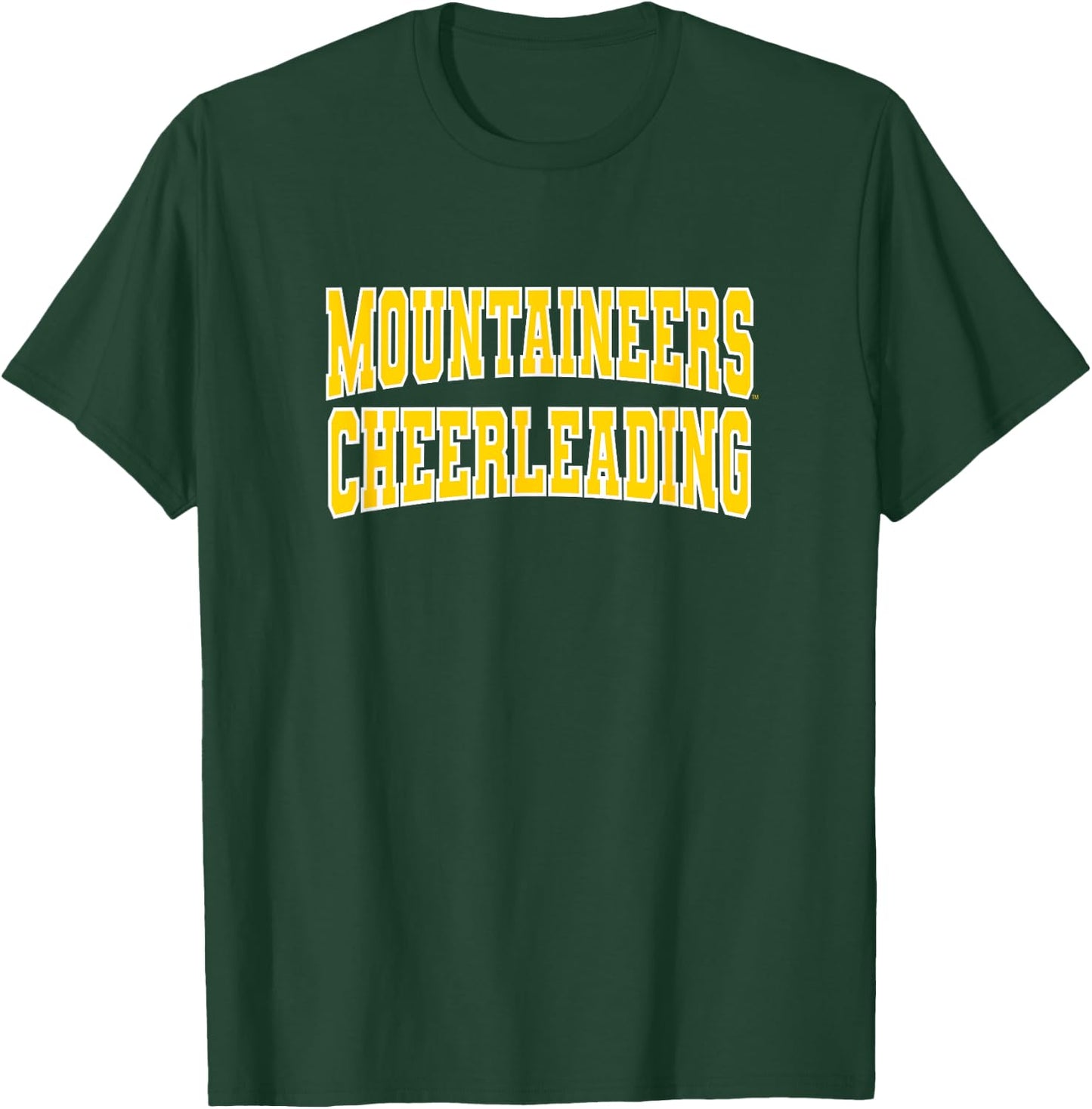 Mountaineers Cheerleading Appalachian State Apparel Fan T-Shirt - T-Shirt | Forest