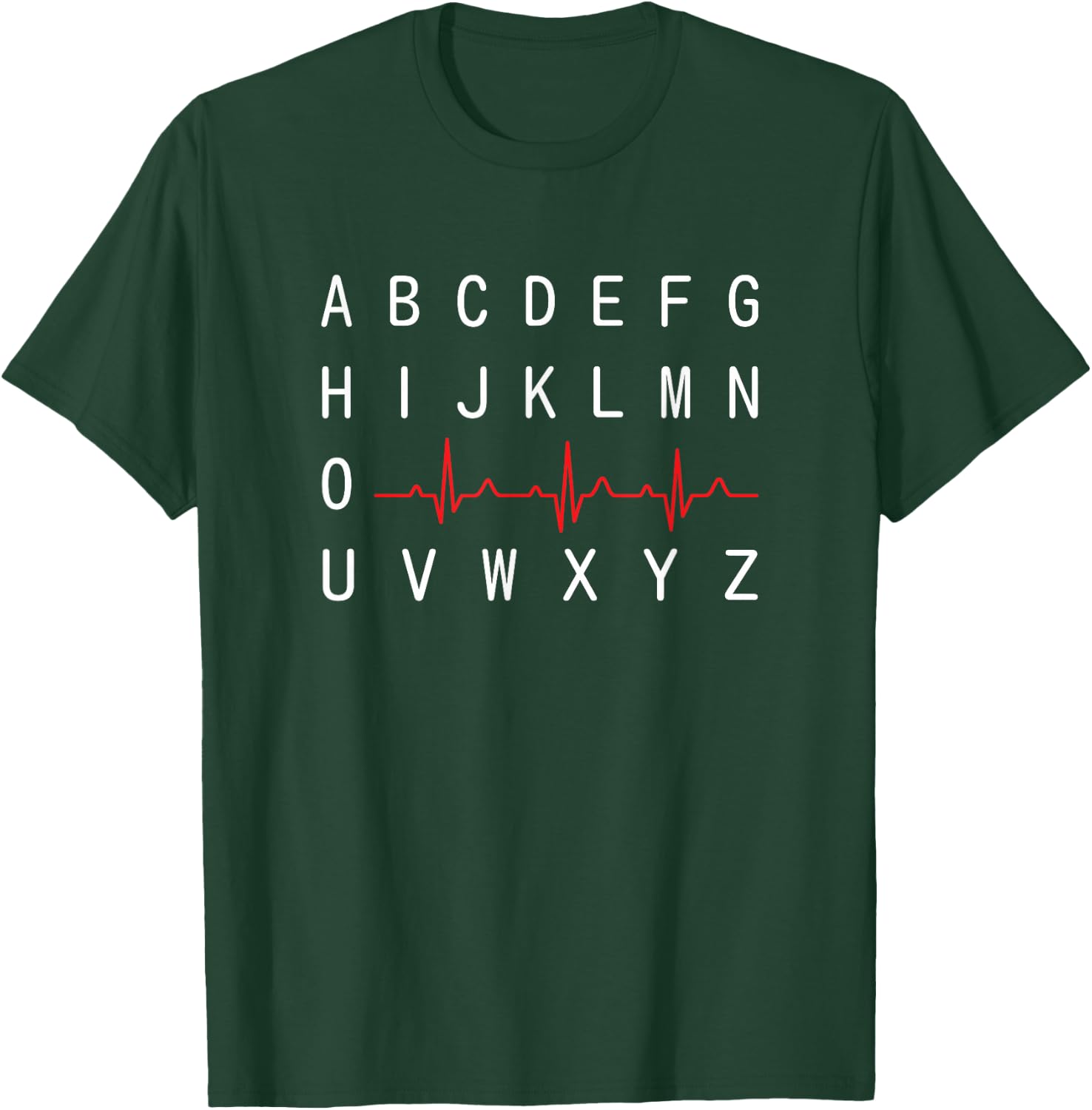 PQRST Nurse Shirt Nursing Student Gift T-Shirt - T-Shirt | Forest