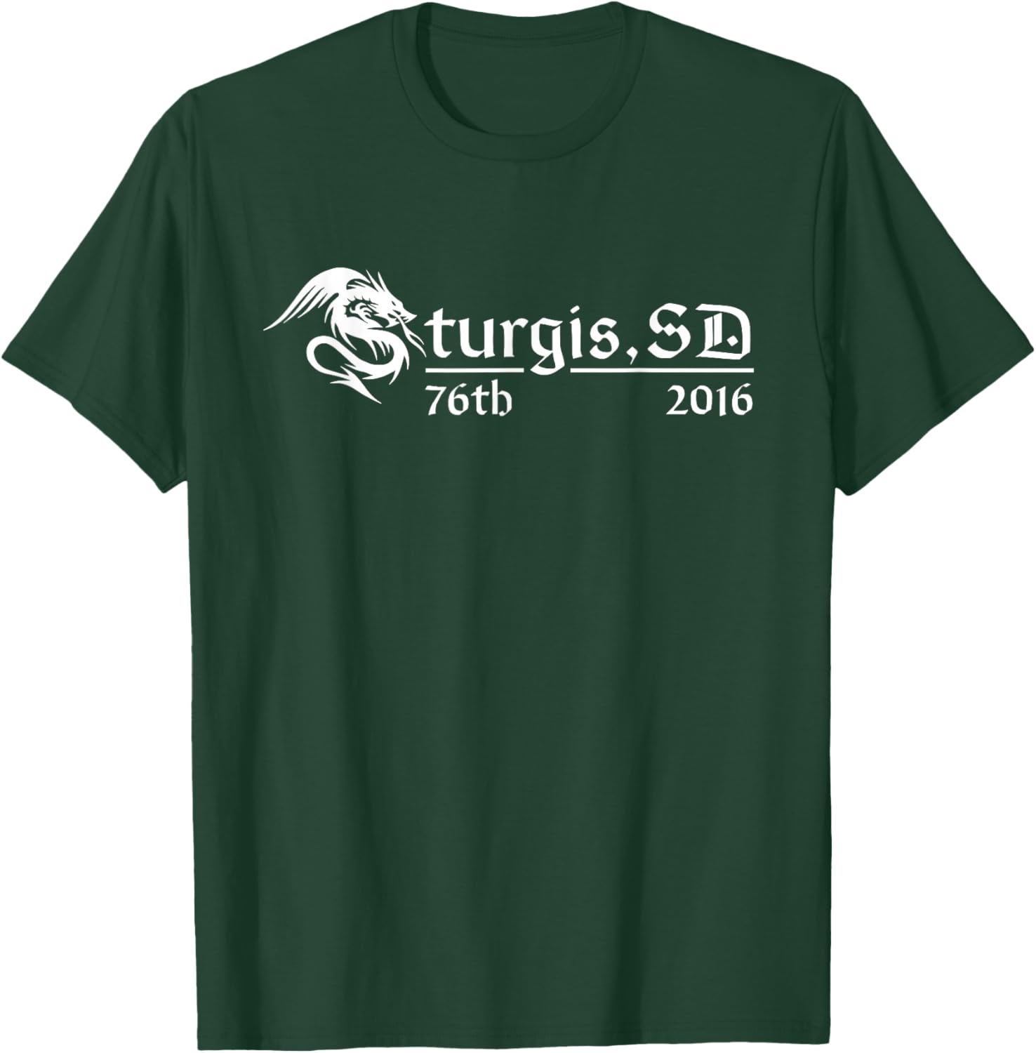 Sturgis, SD Shirt - Motorcycle Shirt - 2016 Sturgis, SD T-Shirt - T-Shirt | Forest
