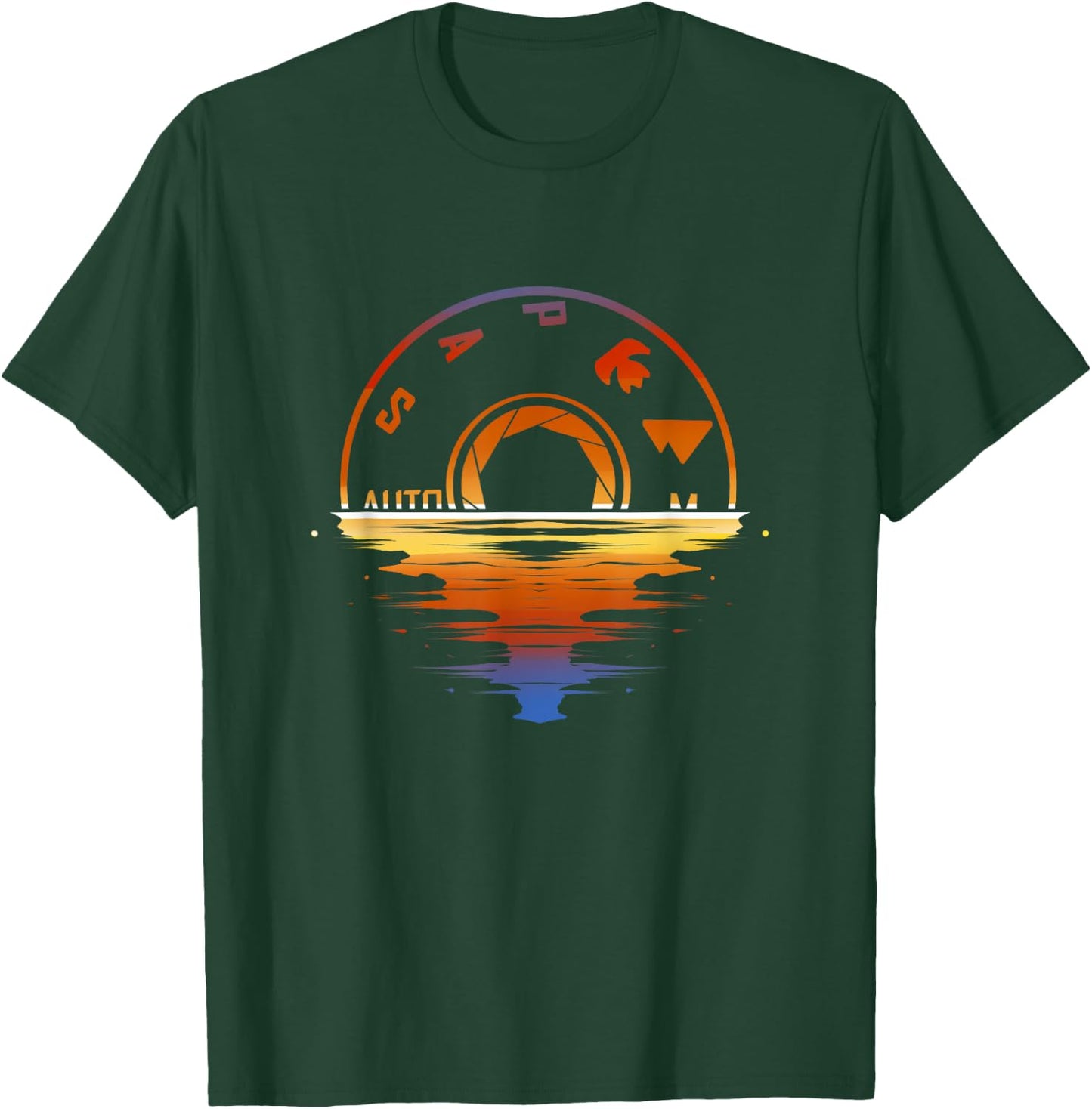 Camera Lens for Photographer Lover Photography Vintage Photo T-Shirt - T-Shirt | Forest