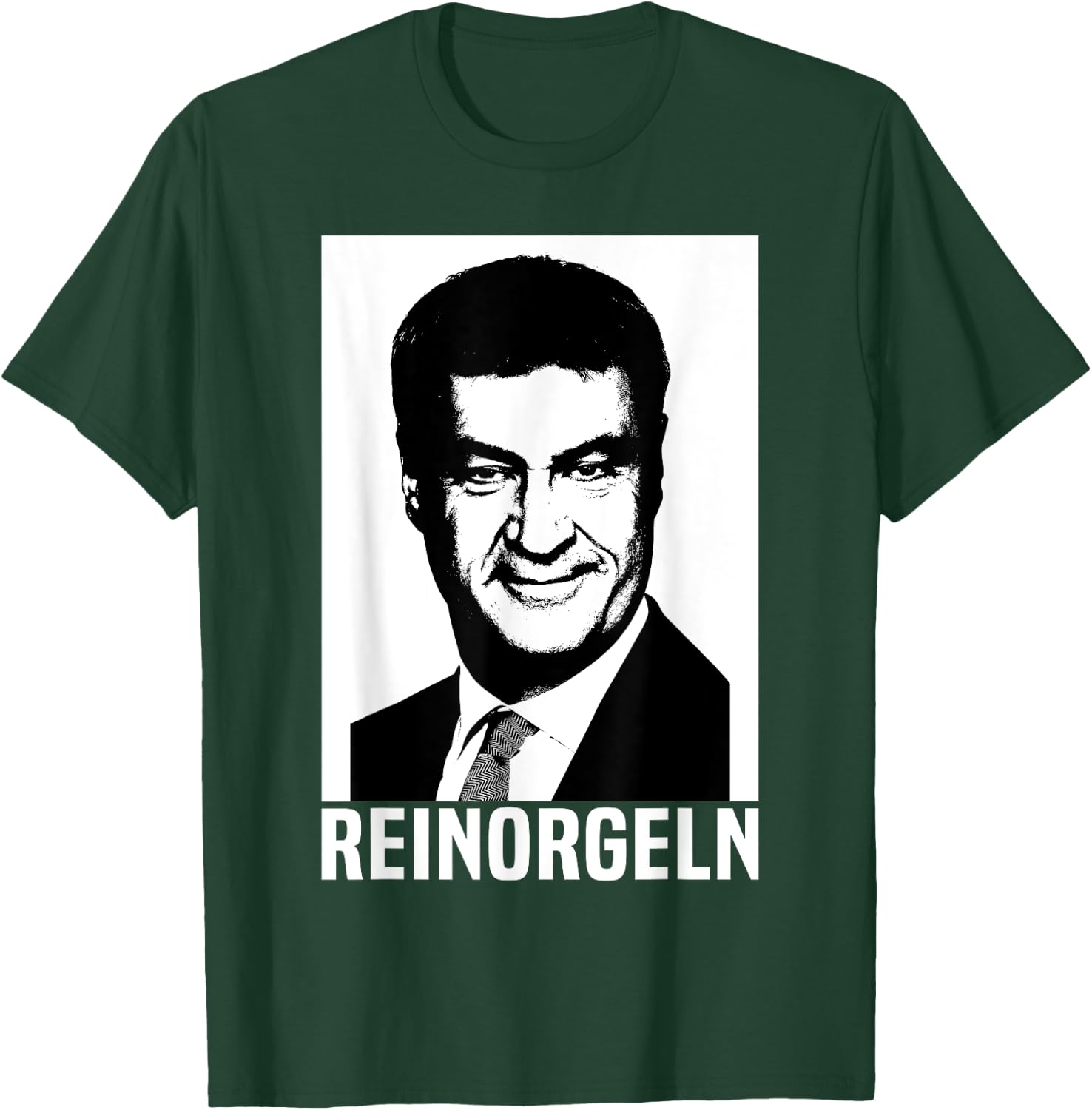 Bayern Reinorgeln Markus Söder Bayer Bavarian Folk Festival , black T-Shirt - T-Shirt | Forest