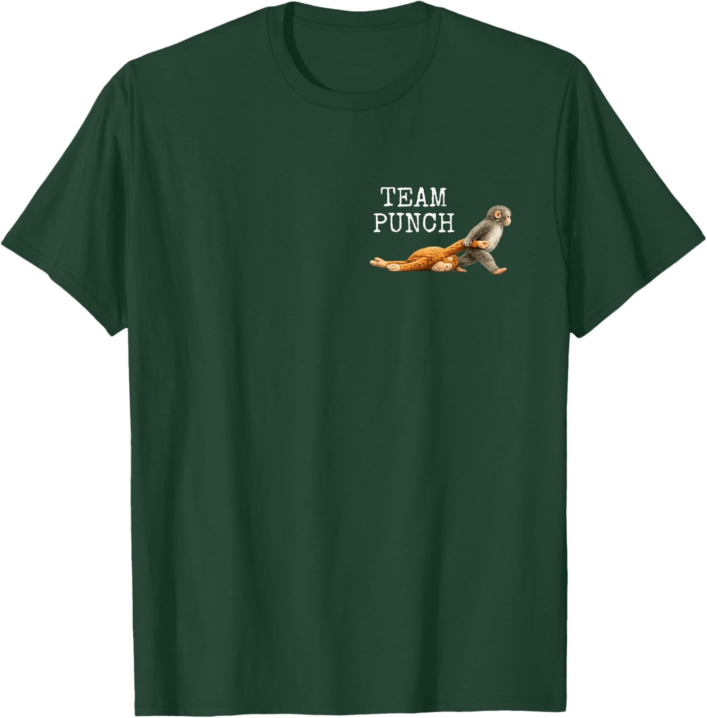 Monkey Team Punch T-Shirt - T-Shirt | Forest