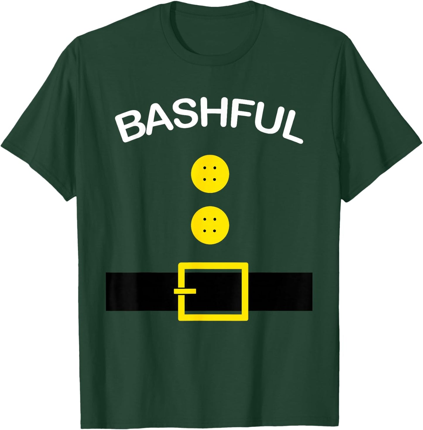 Funny Bashful Group Thanksgiving Costume T Shirt Gift T-Shirt - T-Shirt | Forest