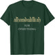 Islam | Alhamdulillah für alles | Muslim T-Shirt - T-Shirt | Forest
