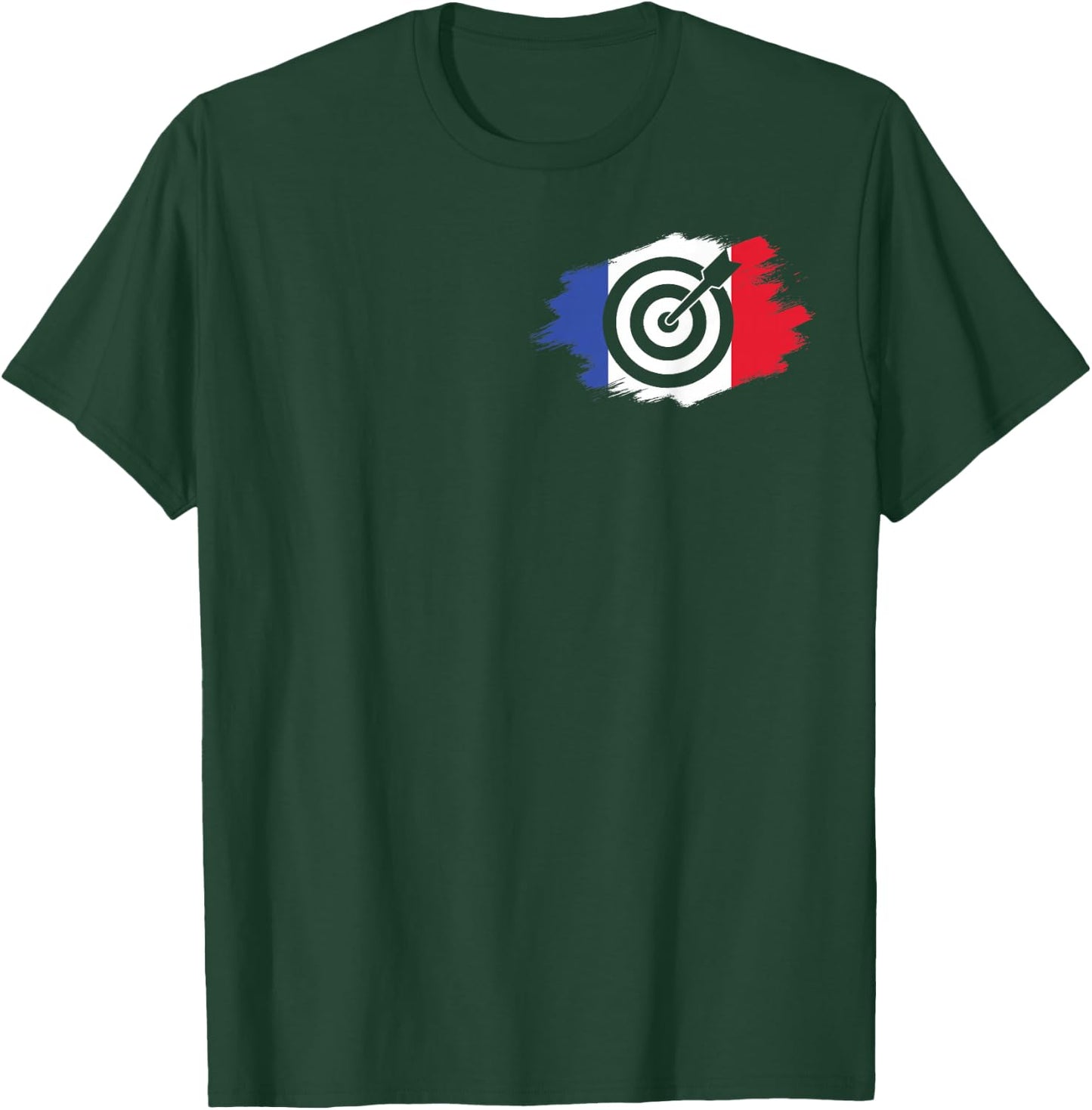 Archery Archery archer archery france Funny , Black, S T-Shirt - T-Shirt | Forest