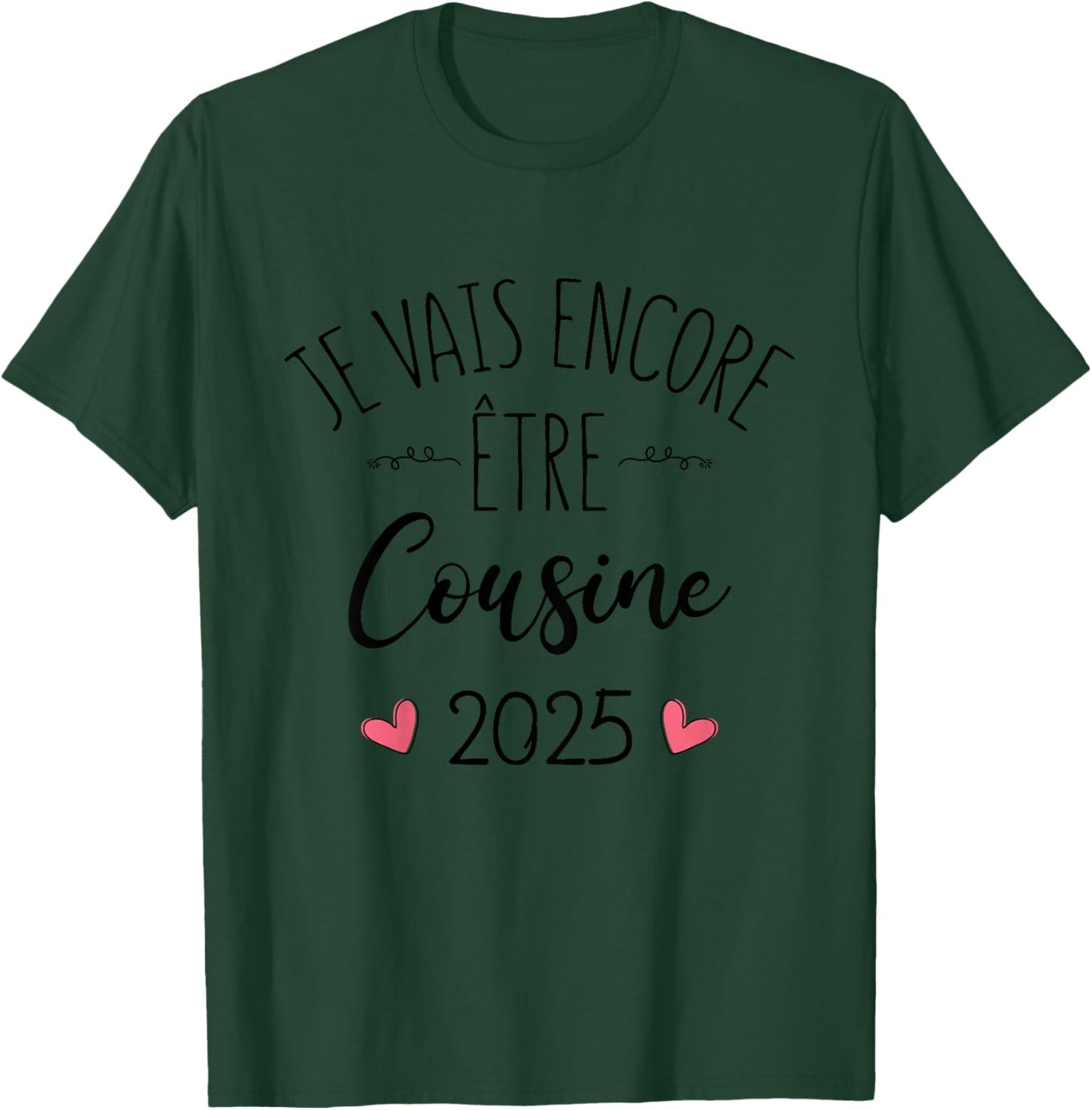 Child Announce Pregnancy Niece I Will Be Cousin 2025 , white, 2 T-Shirt - T-Shirt | Forest