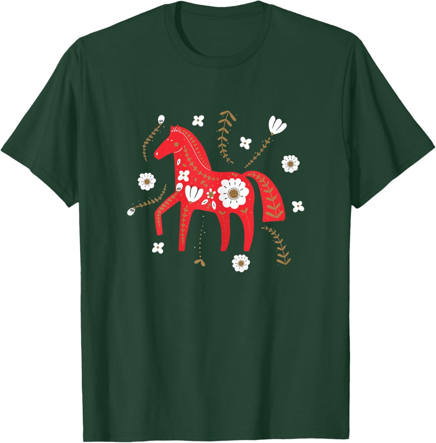 Save the Dala Horses Quote for a Dala Horse fan T-Shirt - T-Shirt | Forest