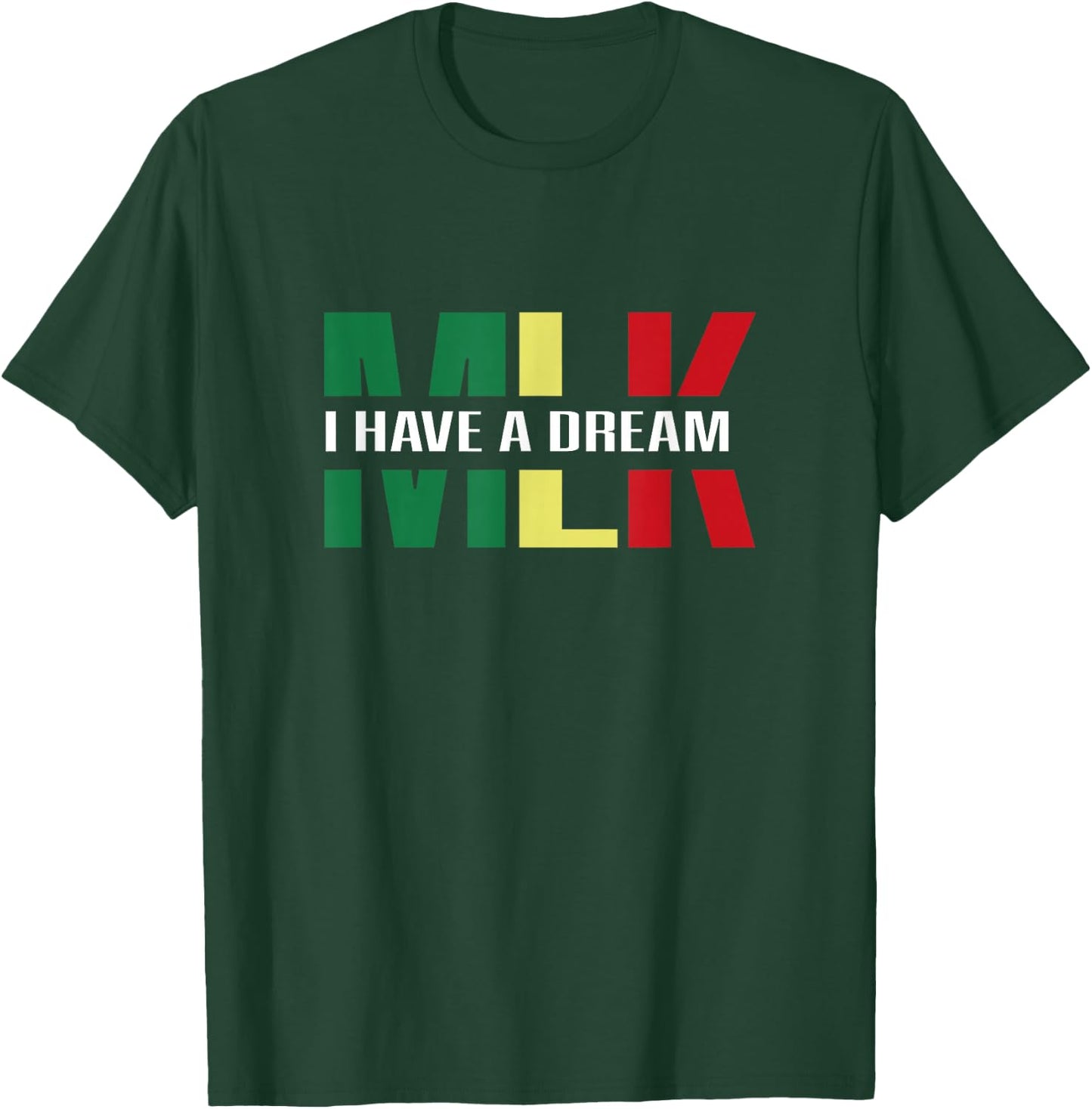 Black History Month Retro Martin Have Dream Luther King Day T-Shirt - T-Shirt | Forest