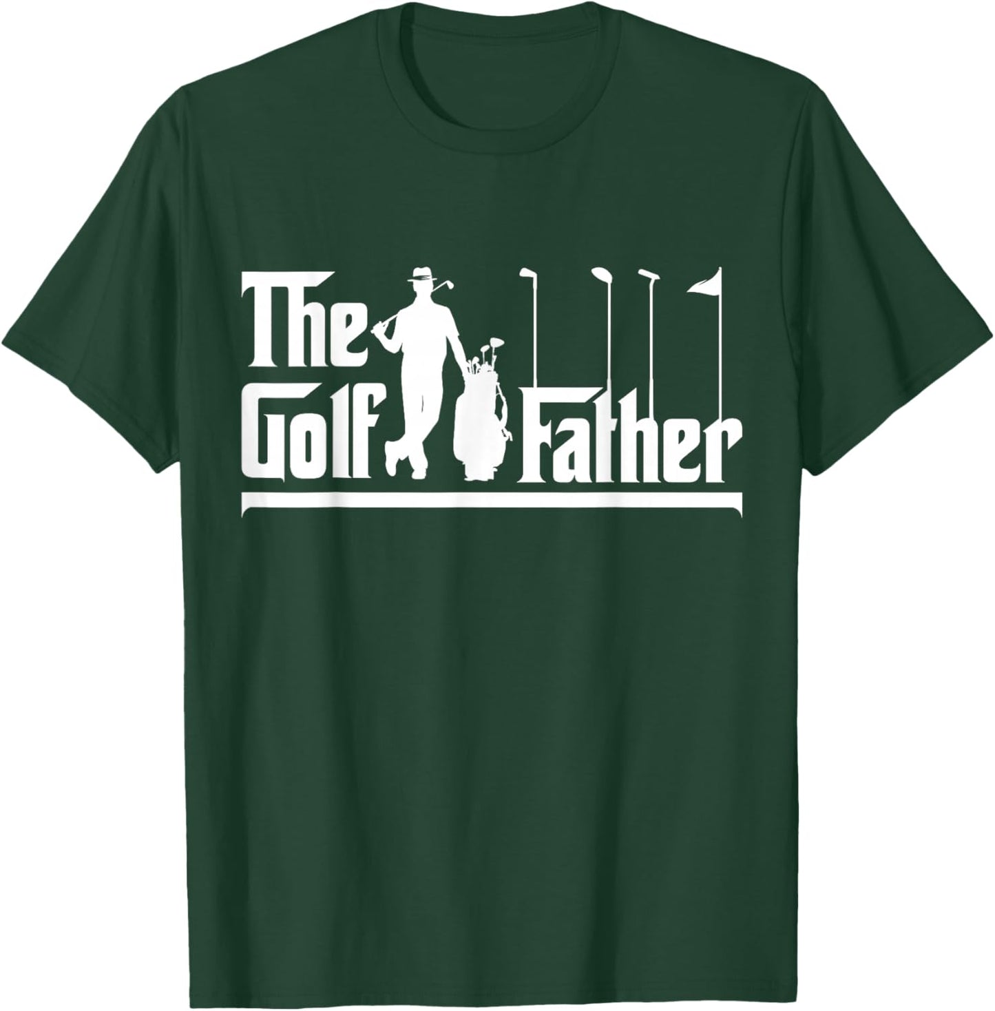 The Golf Father, Funny Golf Balls, Golfing Golf Father1 T-Shirt - T-Shirt | Forest