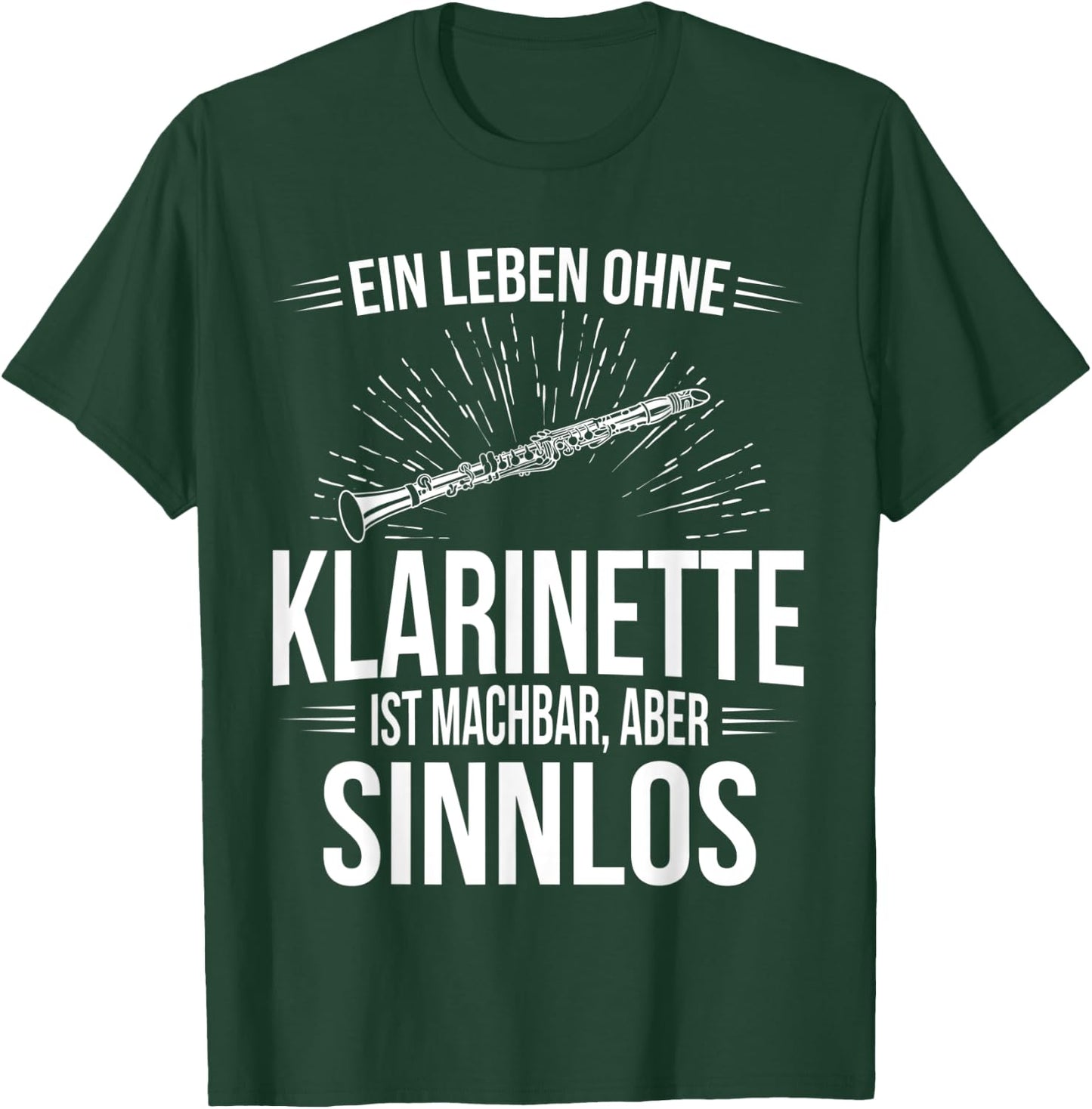 Klarinettist Klarinette T-Shirt - T-Shirt | Forest