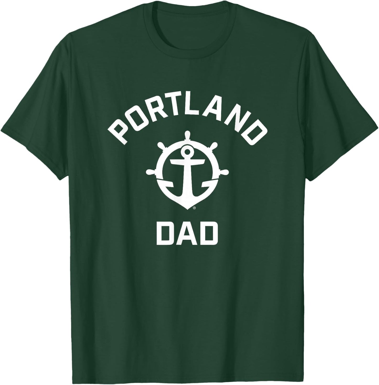 University of Portland Pilots Arched Dad T-Shirt - T-Shirt | Forest