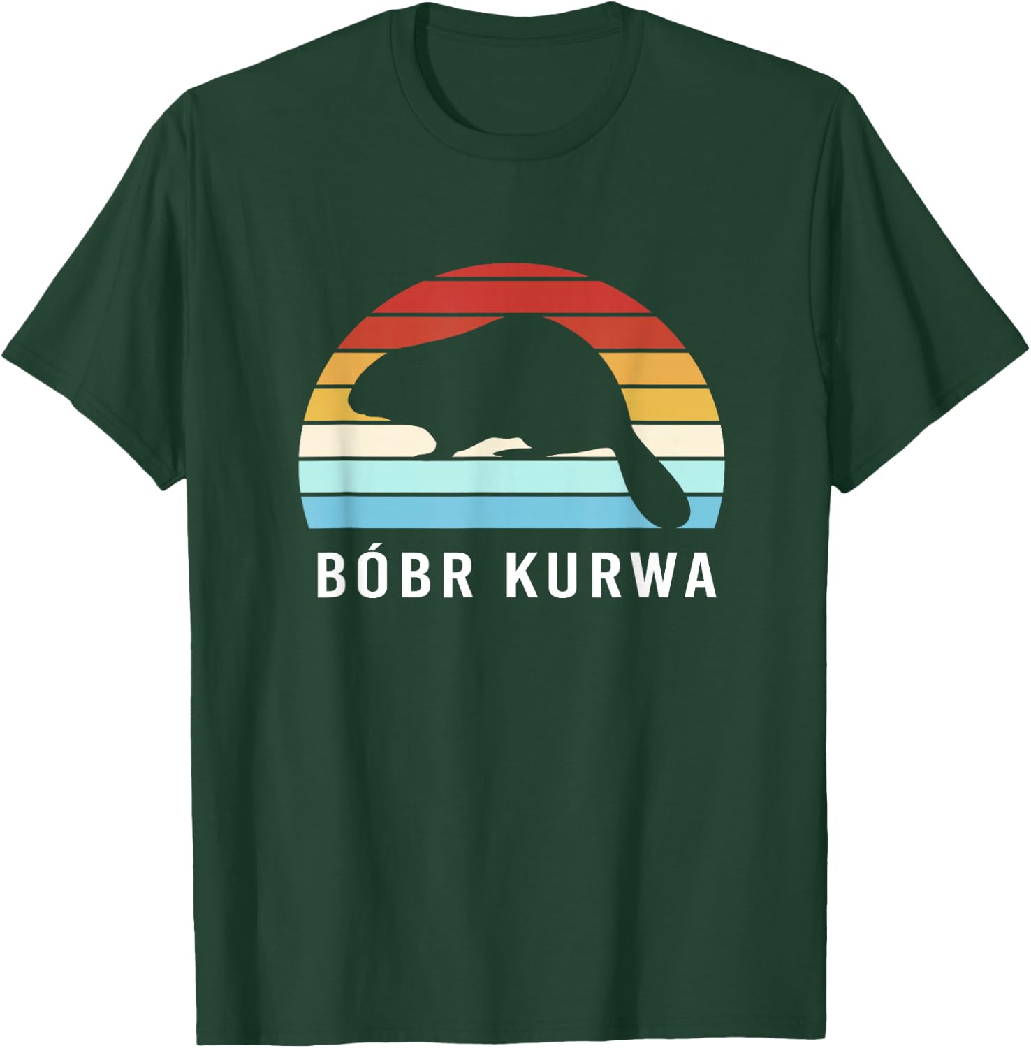 Bobr Kurwa Funny Beaver Meme Bóbr Bober Kurwa T-Shirt - T-Shirt | Forest