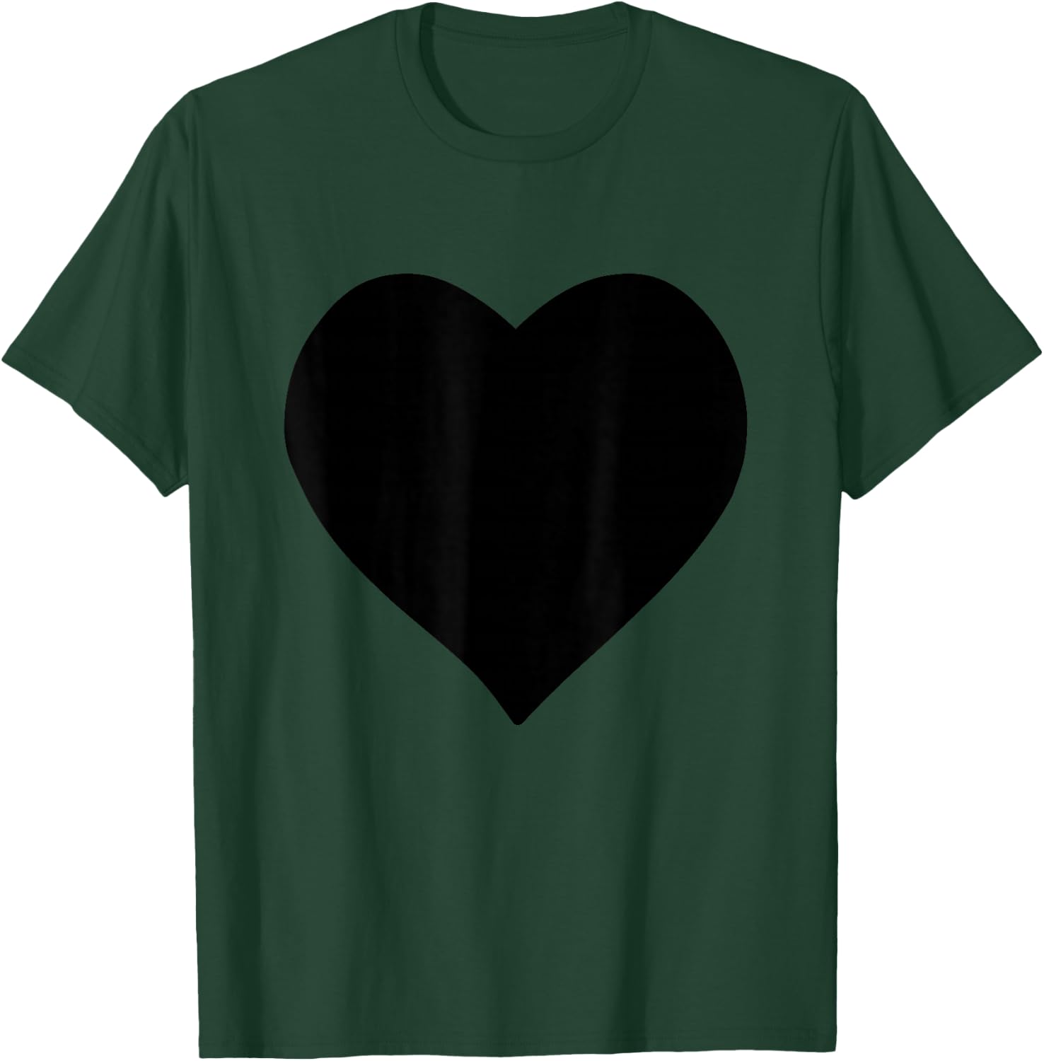 Big Black Heart T-Shirt - T-Shirt | Forest