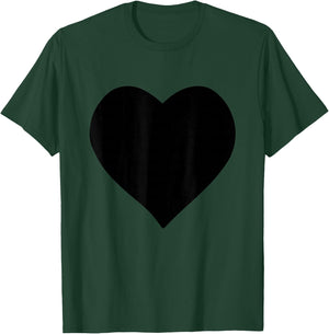 Big Black Heart T-Shirt - T-Shirt | Forest