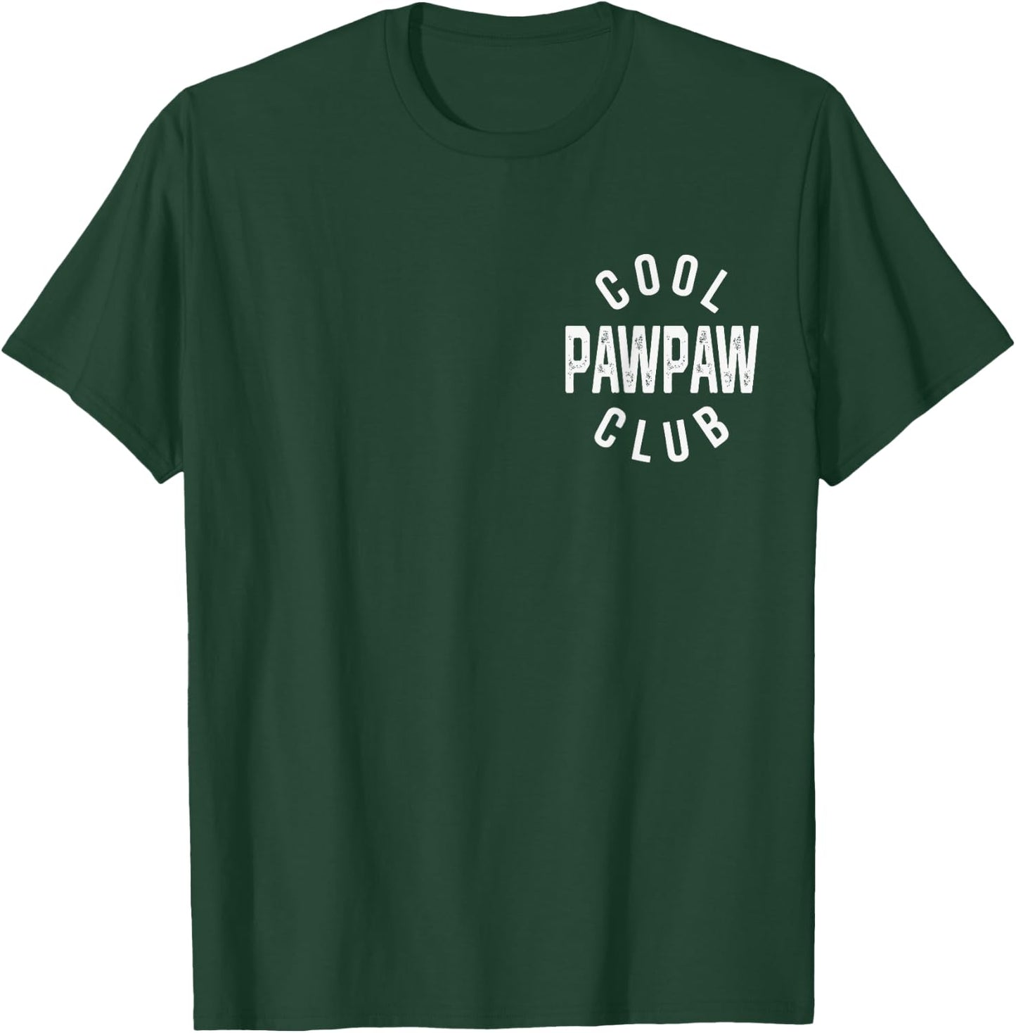 Cool Pawpaw Club Retro Vintage Graphic T-Shirt - T-Shirt | Forest