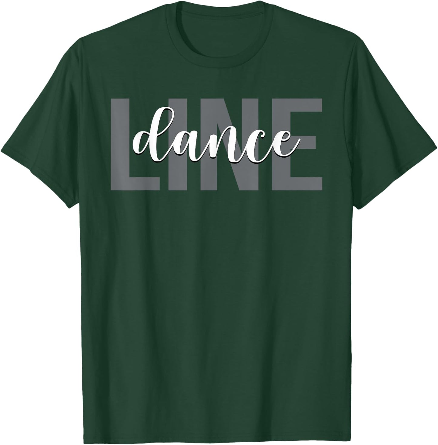 Line Dance Line Dancing Line Dancer , Black, S T-Shirt - T-Shirt | Forest