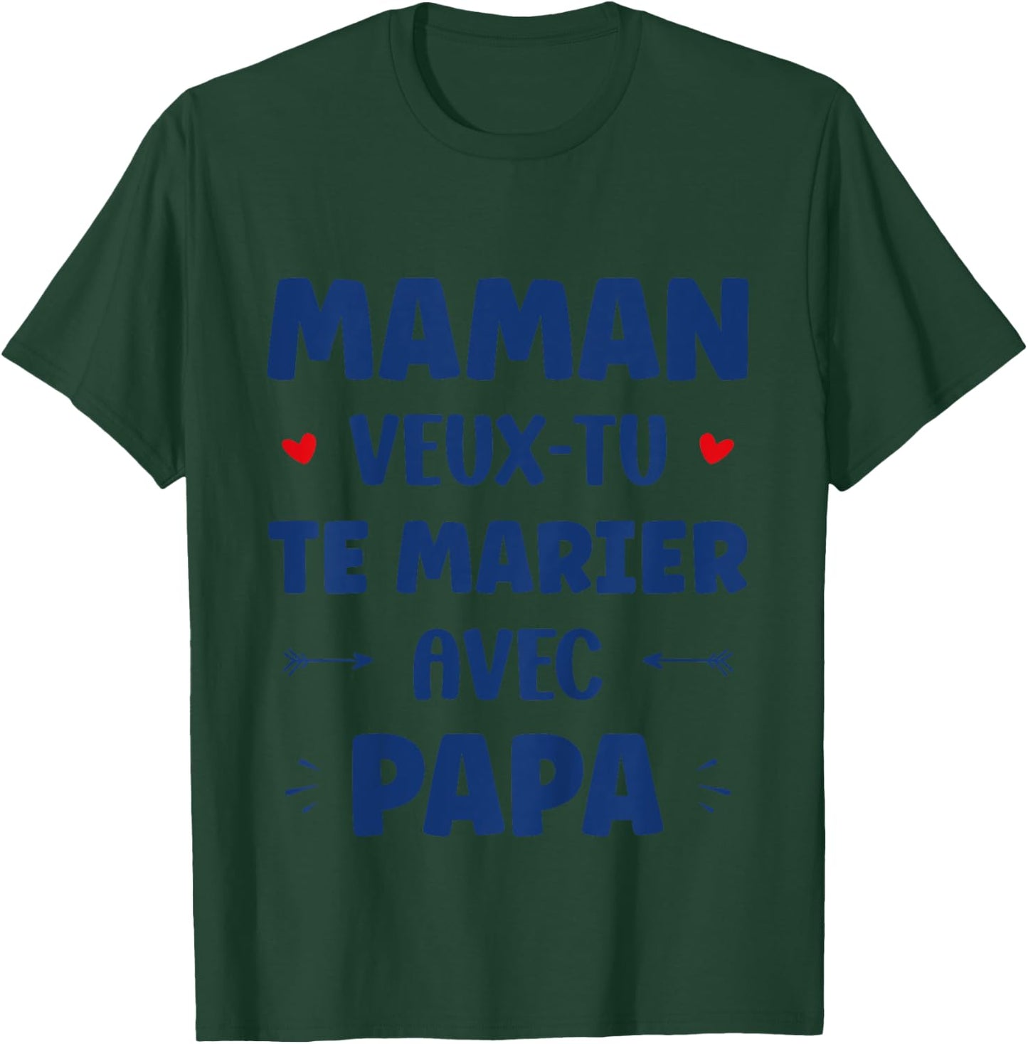Child Marriage Proposal Child Mom Want You Marry With Dad , white, 2 T-Shirt - T-Shirt | Forest