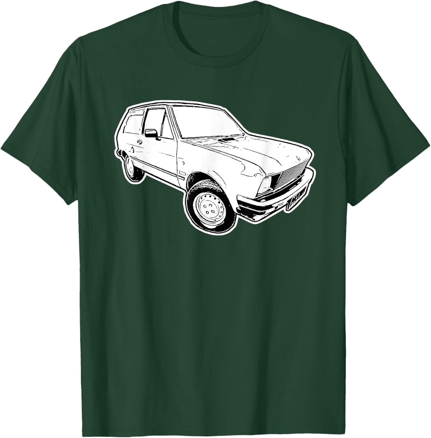 Yugo 45 Klassisches Auto Zastava Jugoslawien Autos Yugo 45A T-Shirt - T-Shirt | Forest