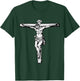 Lord Jesus Christ of Nazareth Crucifix INRI Cross T-Shirt - T-Shirt | Forest