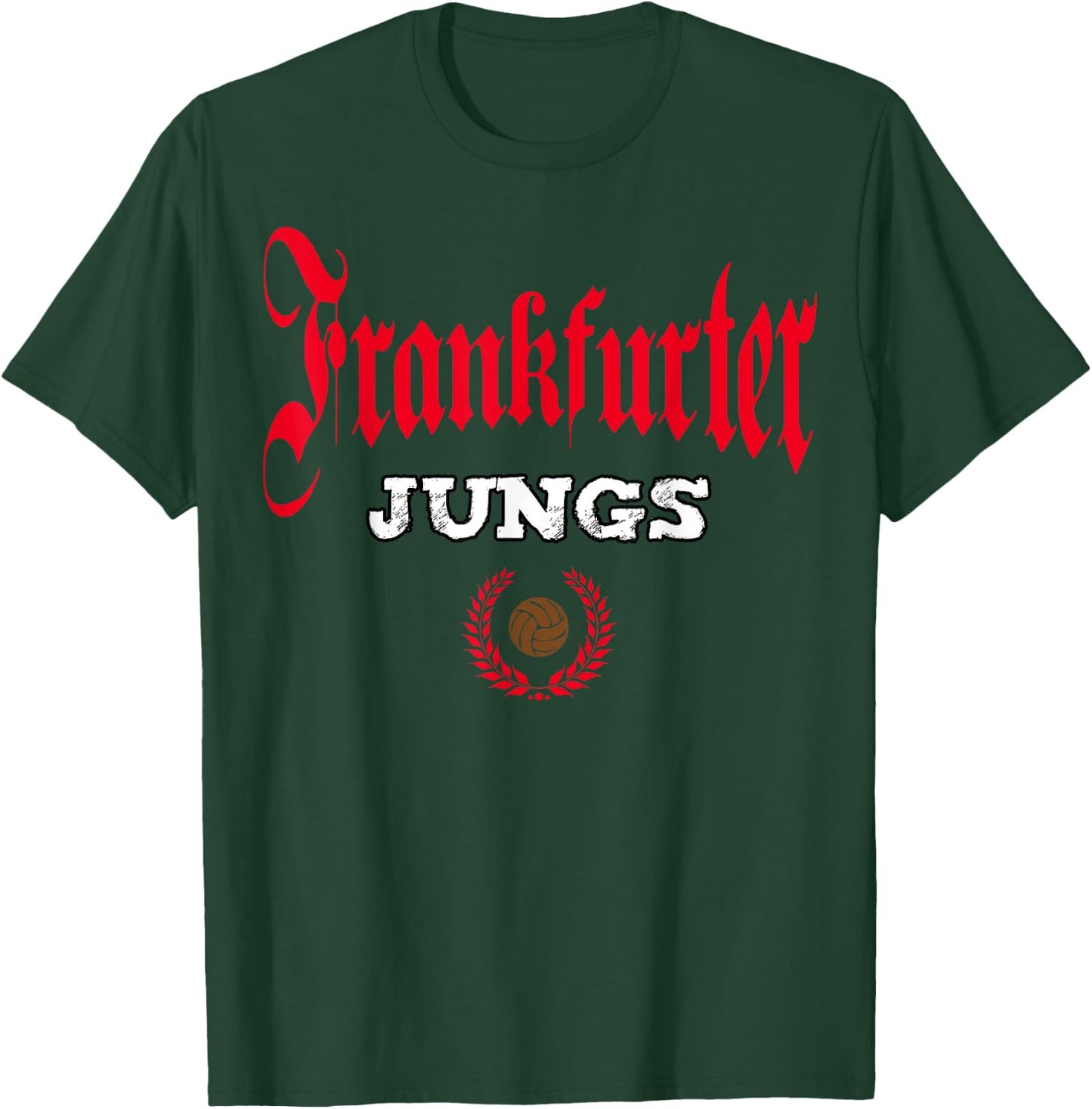 Frankfurt Men's Ultras Fans Frankfurt Boys T-Shirt - T-Shirt | Forest