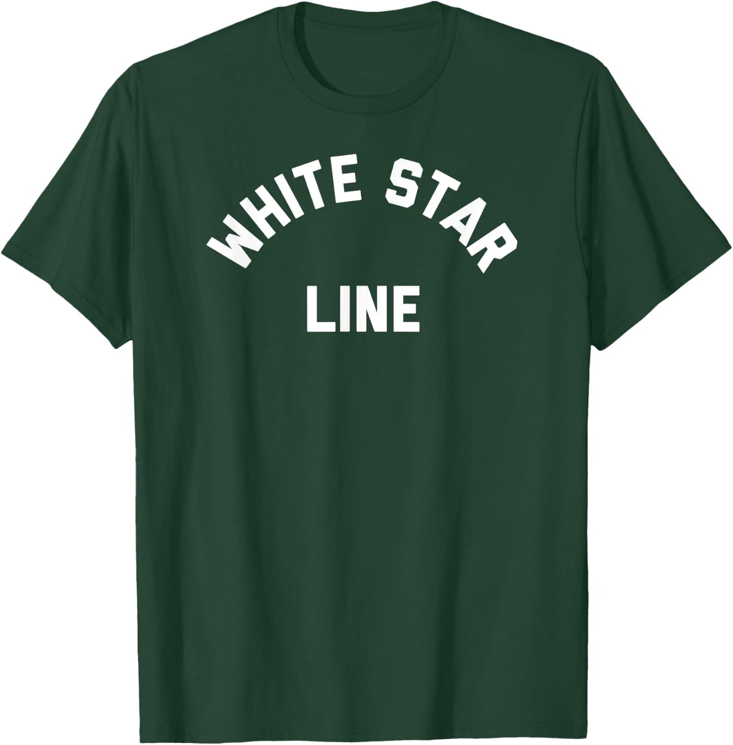 Vintage White Star Line T-Shirt - T-Shirt | Forest
