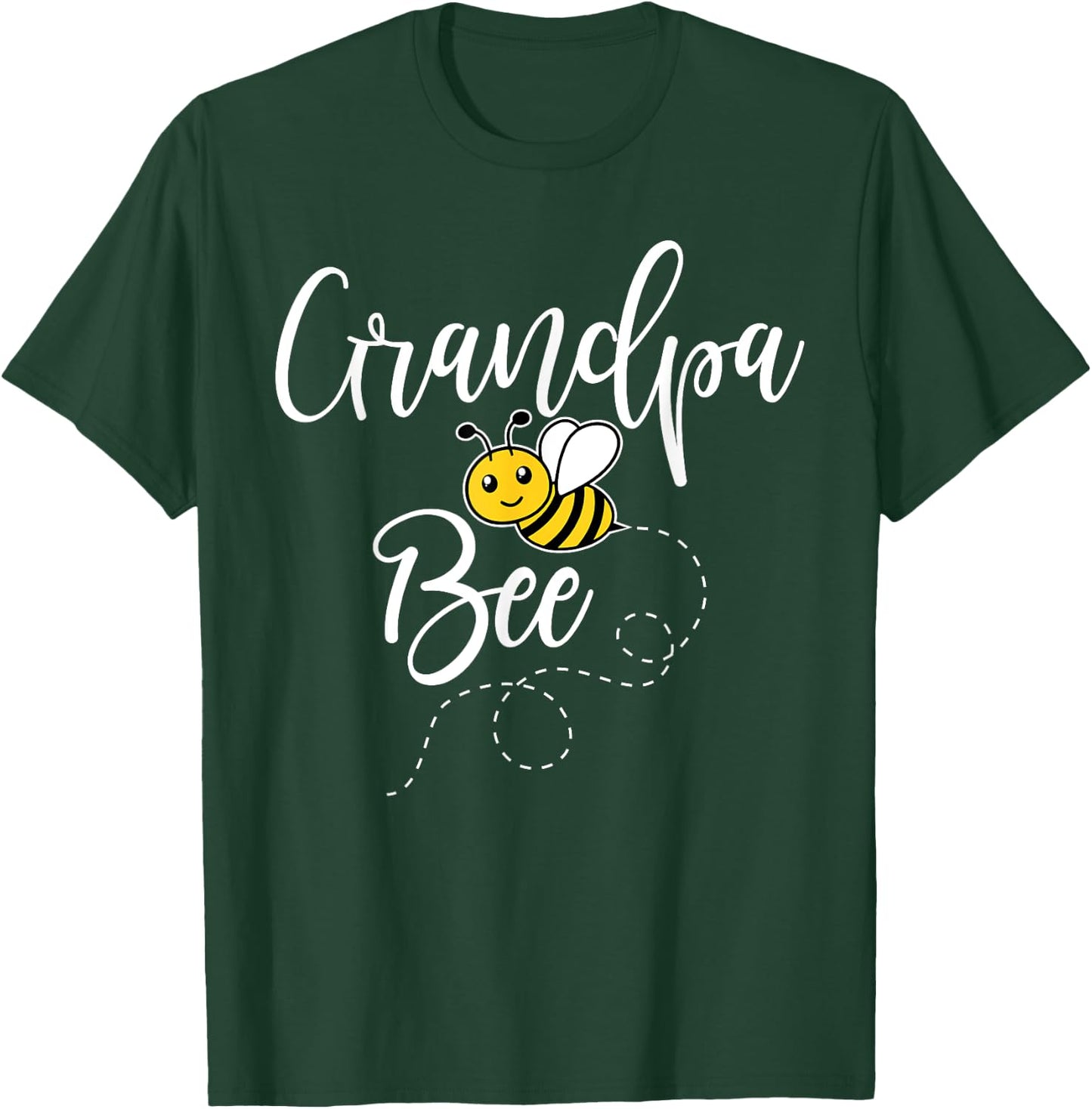 Grandpa Of The Bee Day Girl Hive Family Matching Birthday T-Shirt - T-Shirt | Forest