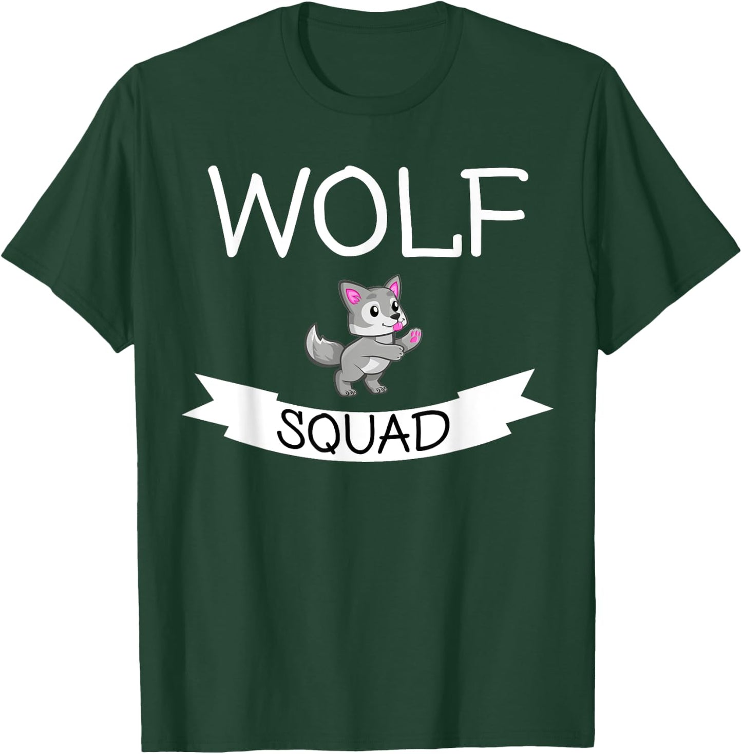 Funny - Wolf Squad T-Shirt - T-Shirt | Forest