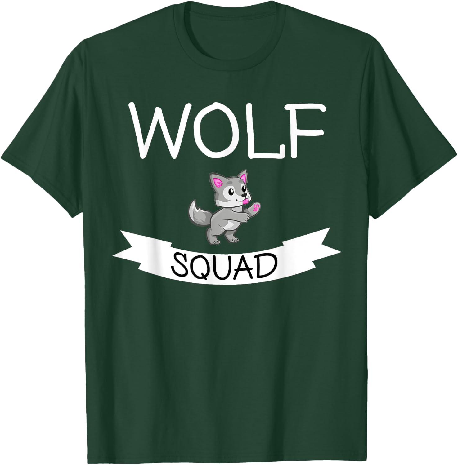 Funny - Wolf Squad T-Shirt - T-Shirt | Forest