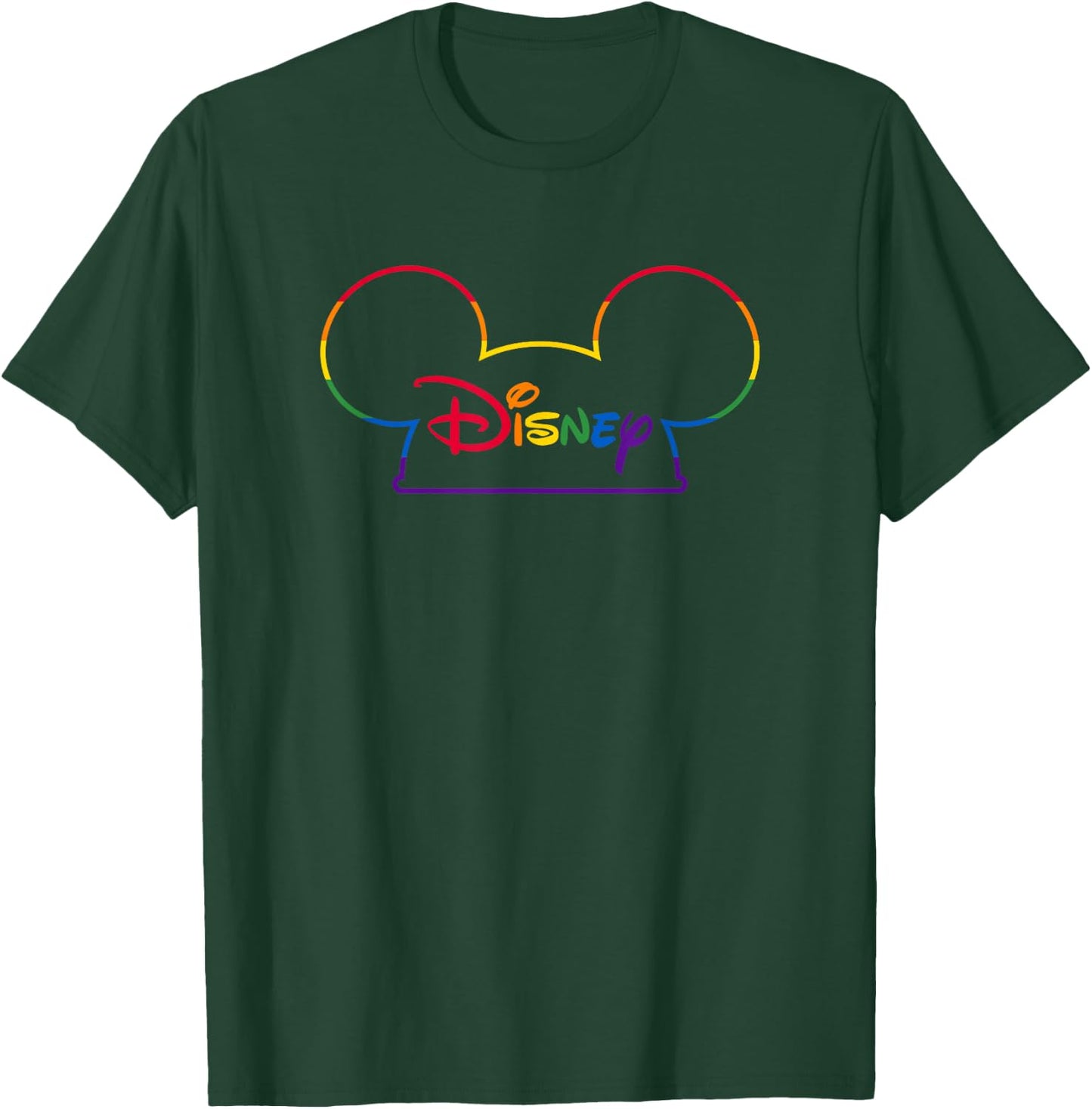 Disney Mickey Mouse Ears Outline T-Shirt - T-Shirt | Forest
